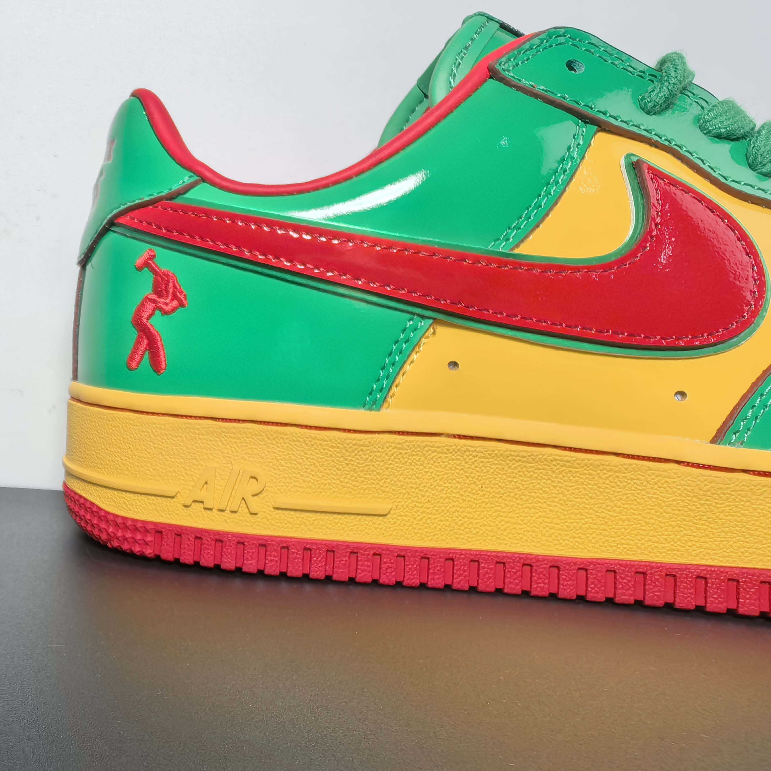 Lil Yachty x Nike Air Force 1 Low Lucky Green   IH4383-300 - DopestKickz