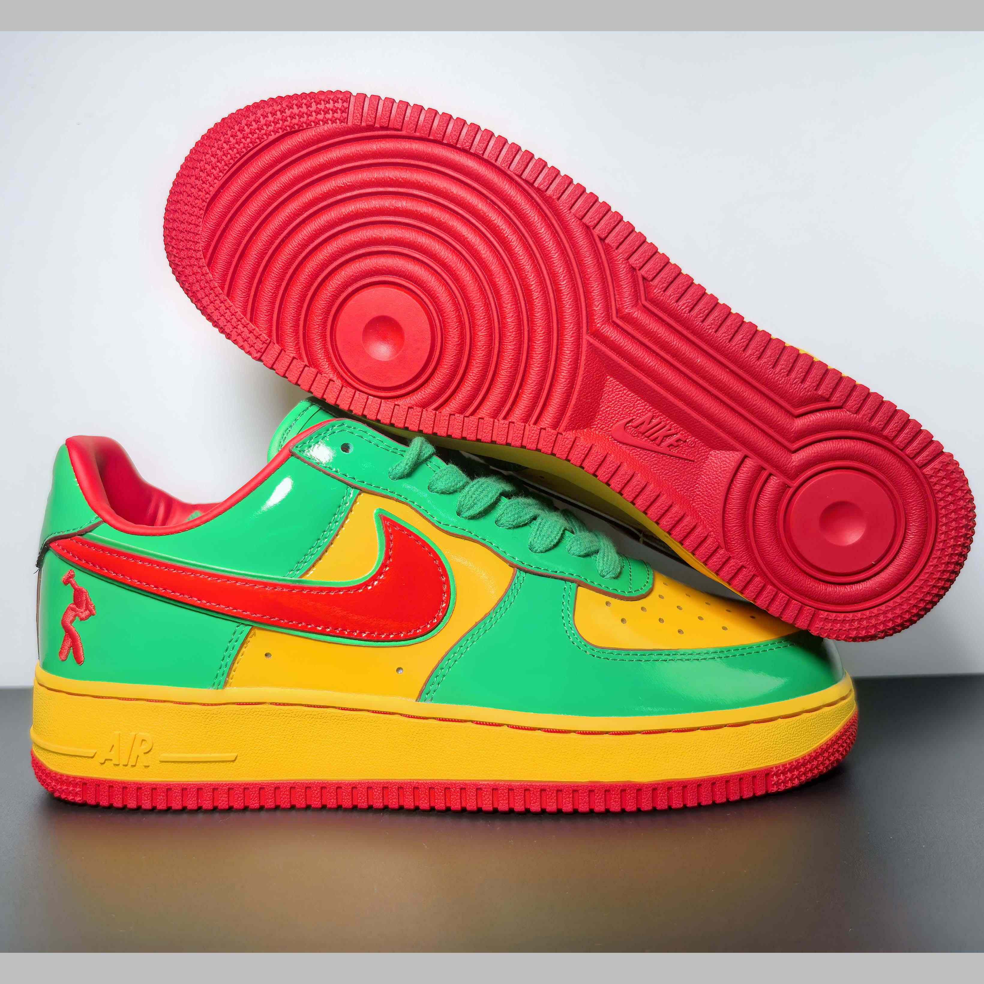 Lil Yachty x Nike Air Force 1 Low Lucky Green   IH4383-300 - DopestKickz