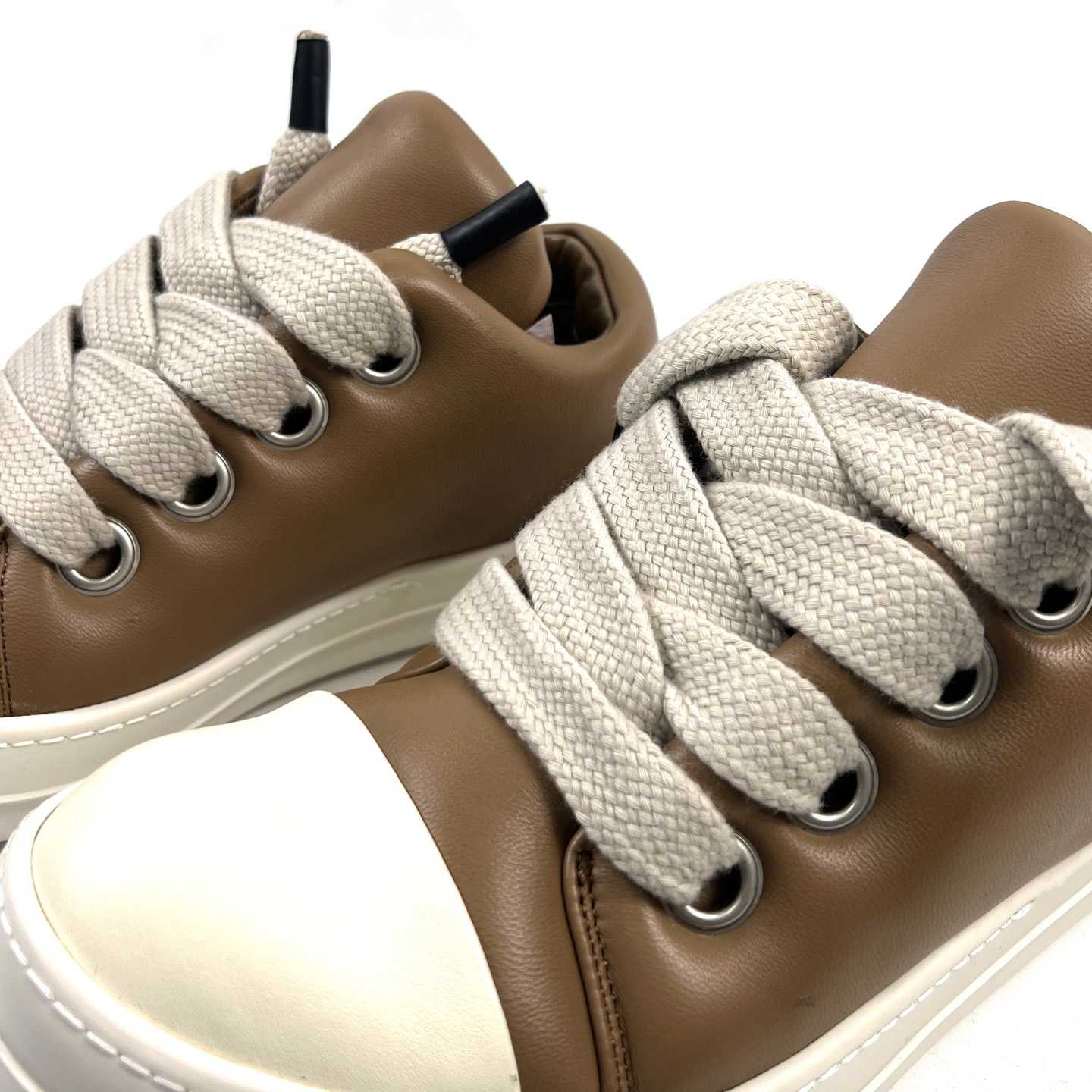 Rick Owens Jumbolaced Padded Sneakers - DopestKickz
