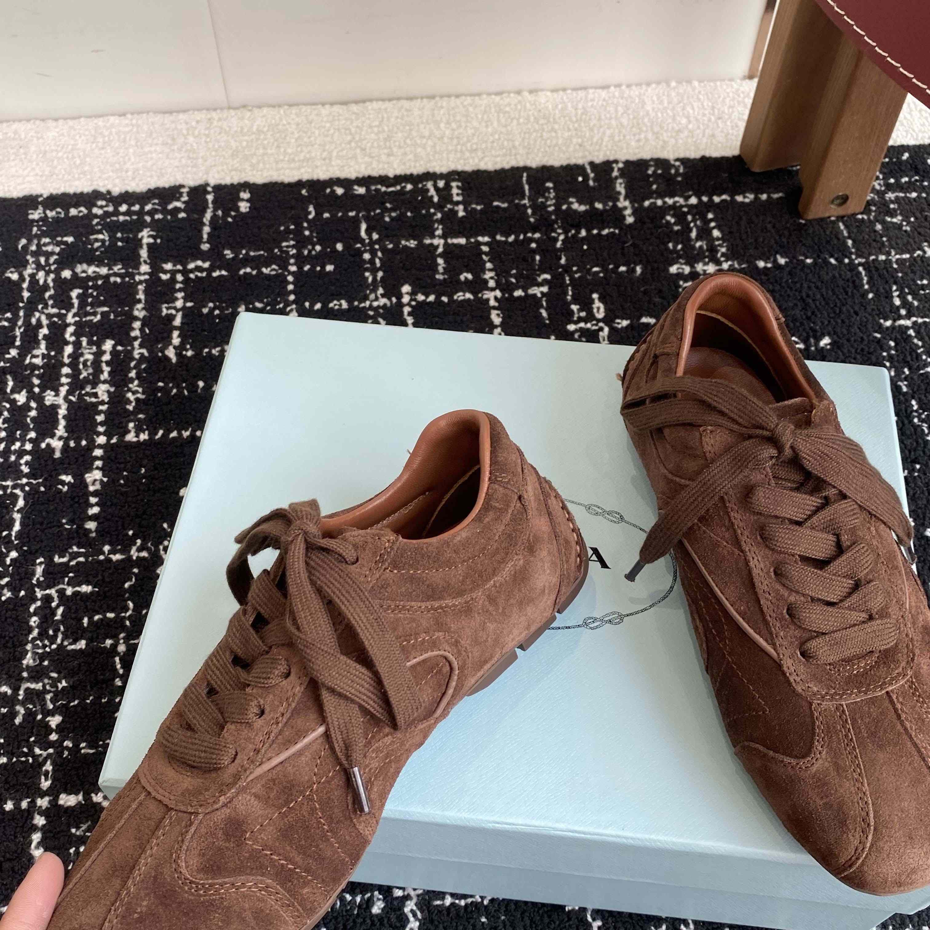 Prada Montecarlo Re-Edition 2005 Suede Sneakers - DopestKickz
