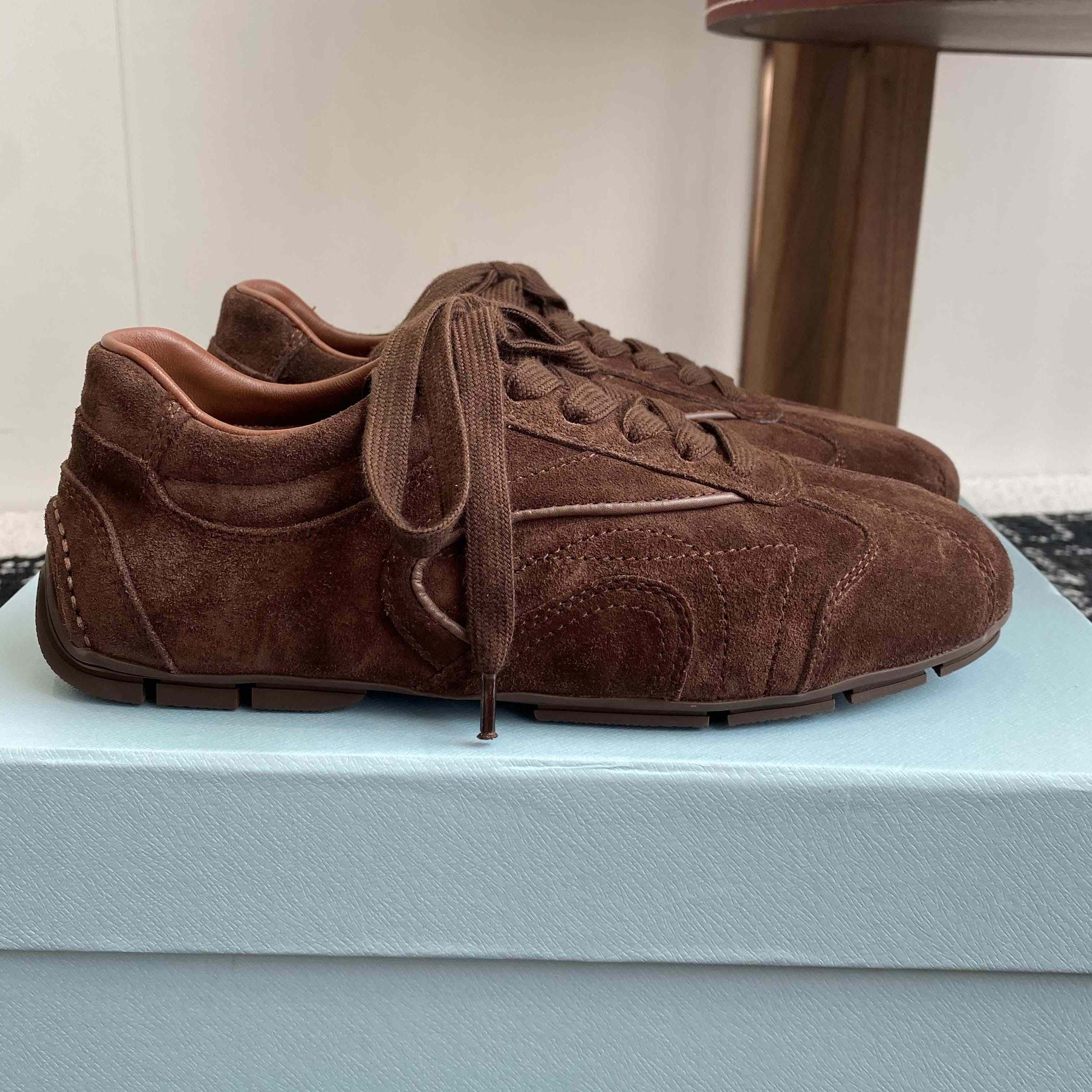 Prada Montecarlo Re-Edition 2005 Suede Sneakers - DopestKickz