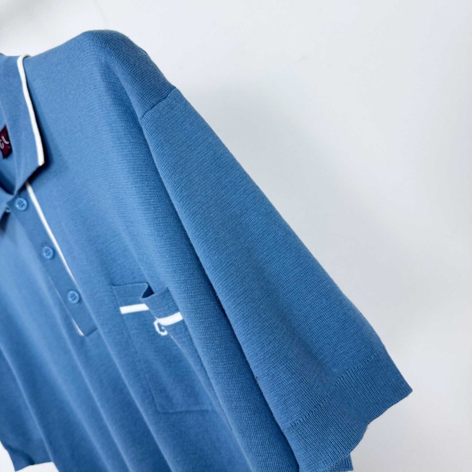 Gucci Gg Silk And Cotton Jacquard Polo Shirt - DopestKickz