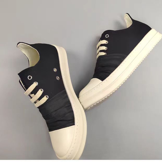 Rick Owens DRKSHDW Canvas Sneakers - DopestKickz