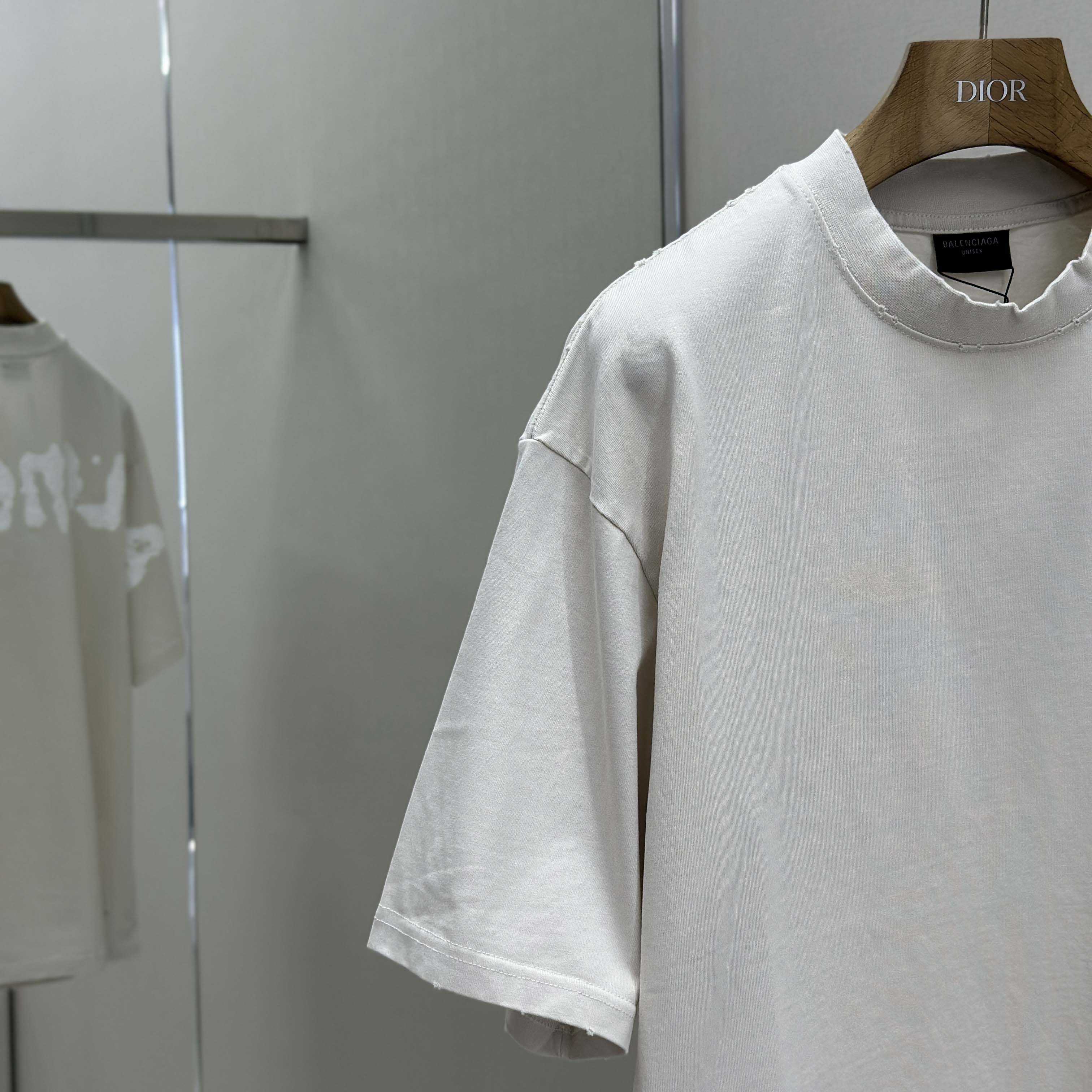 Balenciaga Painted T-Shirt Medium Fit - DopestKickz