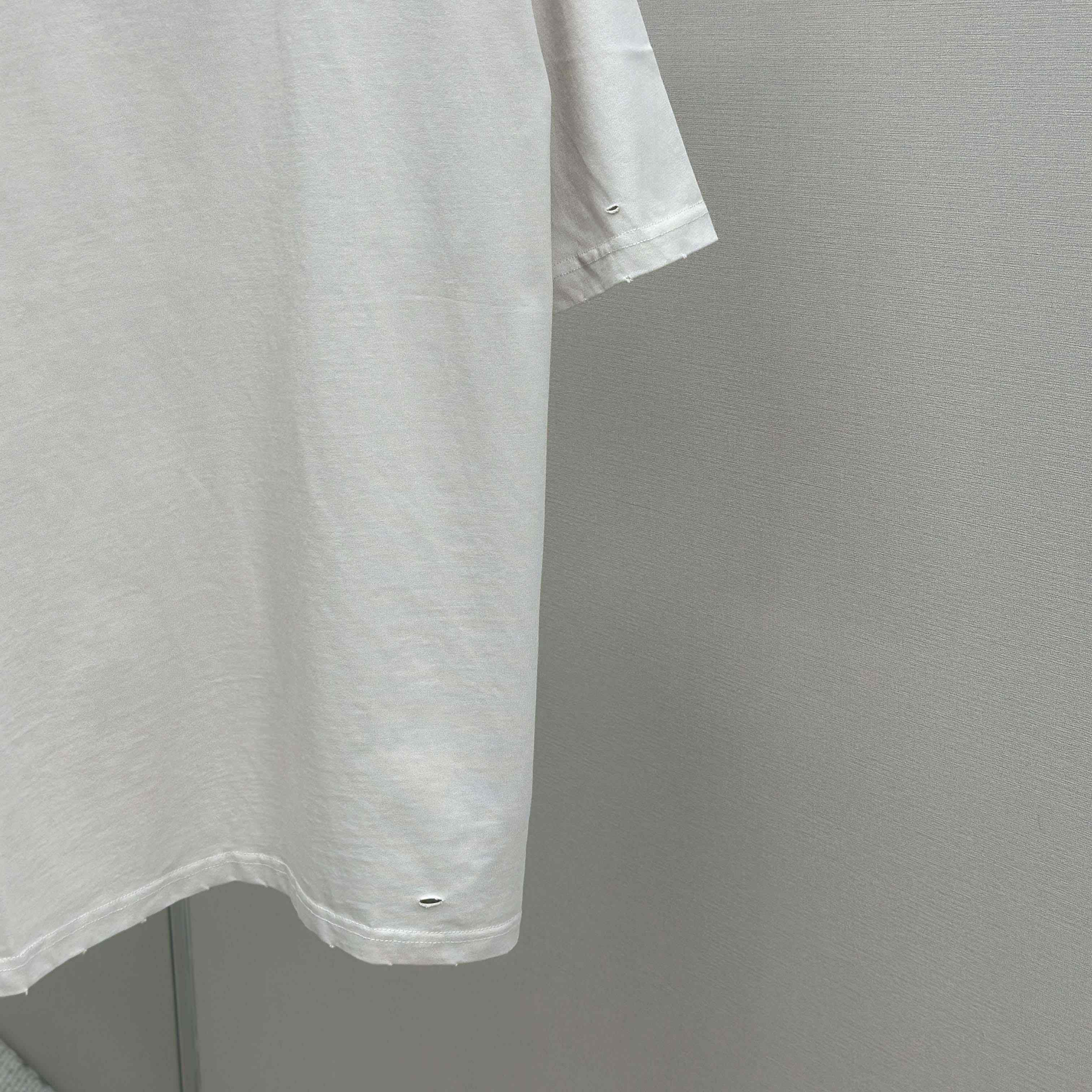 Balenciaga Painted T-Shirt Medium Fit - DopestKickz