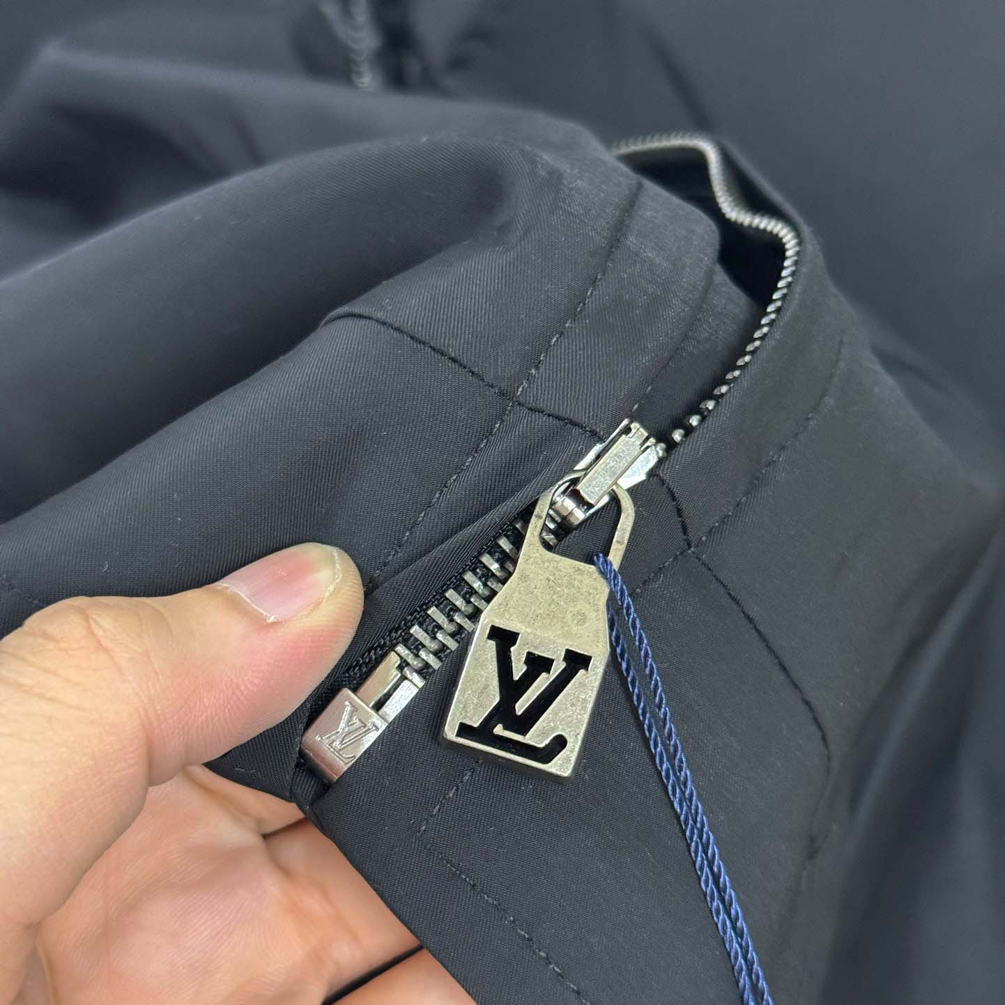 Louis Vuitton Leather Mix Track Top   1AHVM1 - DopestKickz
