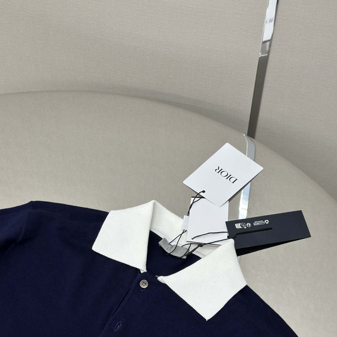 Christian Dior Couture Lily of the Valley Polo Shirt  - DopestKickz