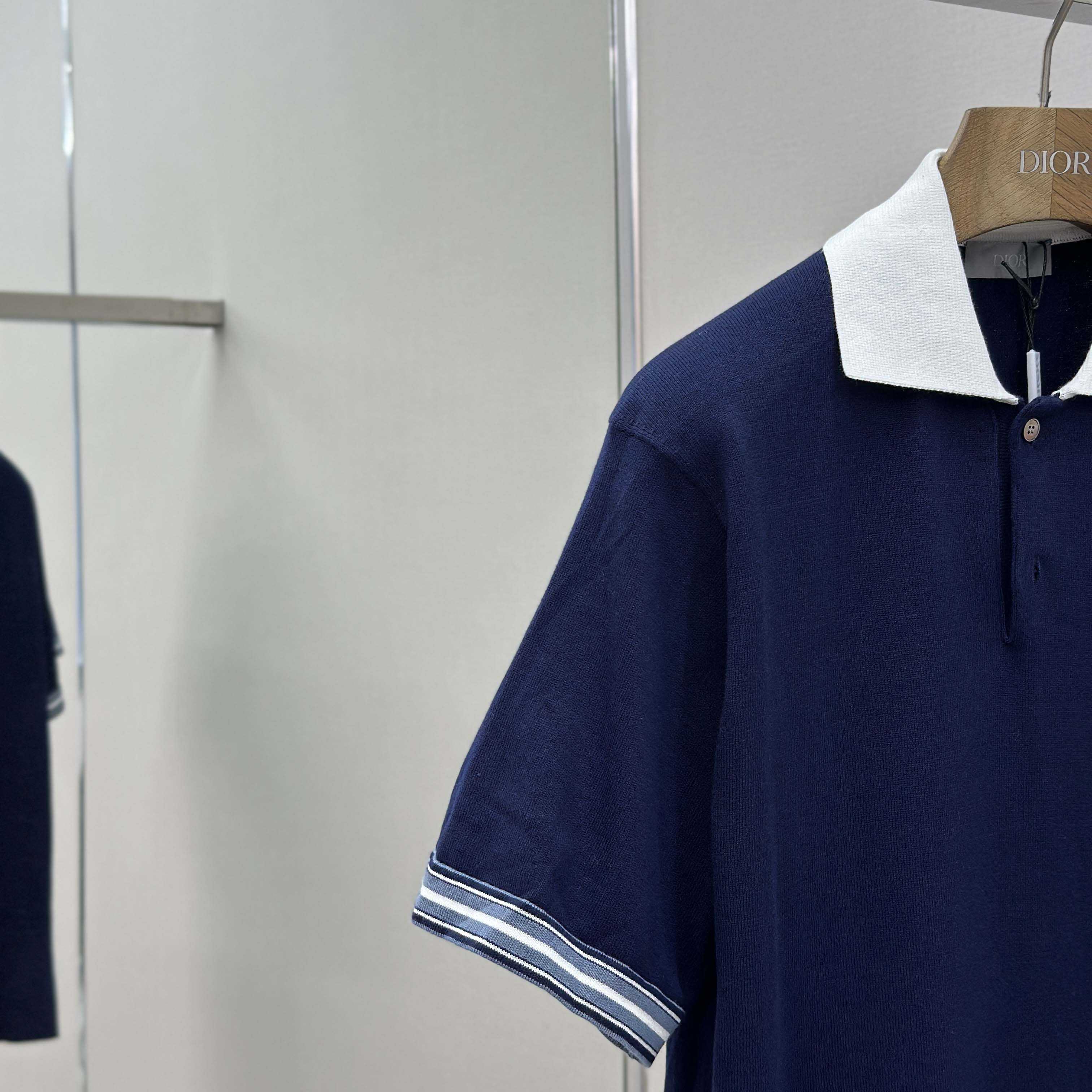 Christian Dior Couture Lily of the Valley Polo Shirt  - DopestKickz