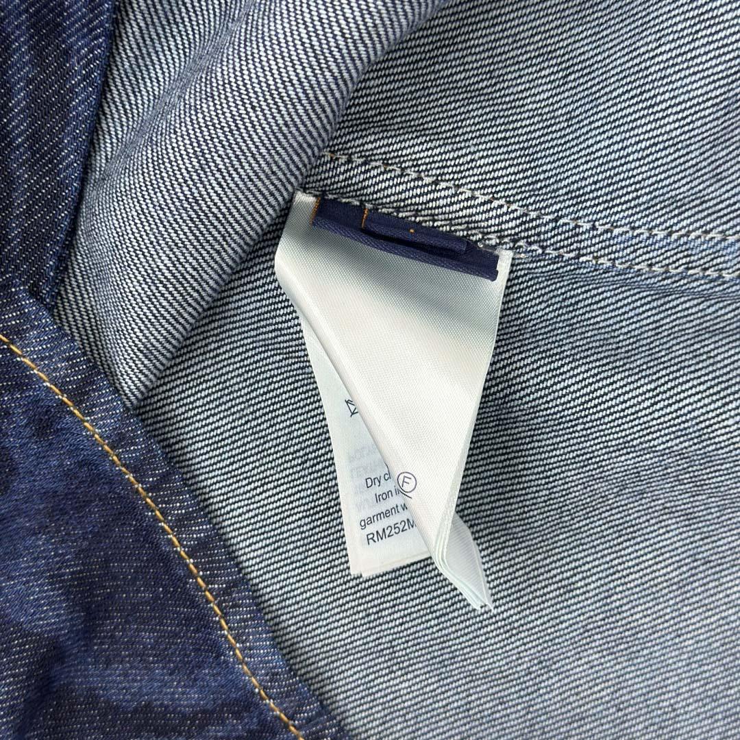 Louis Vuitton Short-Sleeved Denim Shirt   1AHVVK - DopestKickz