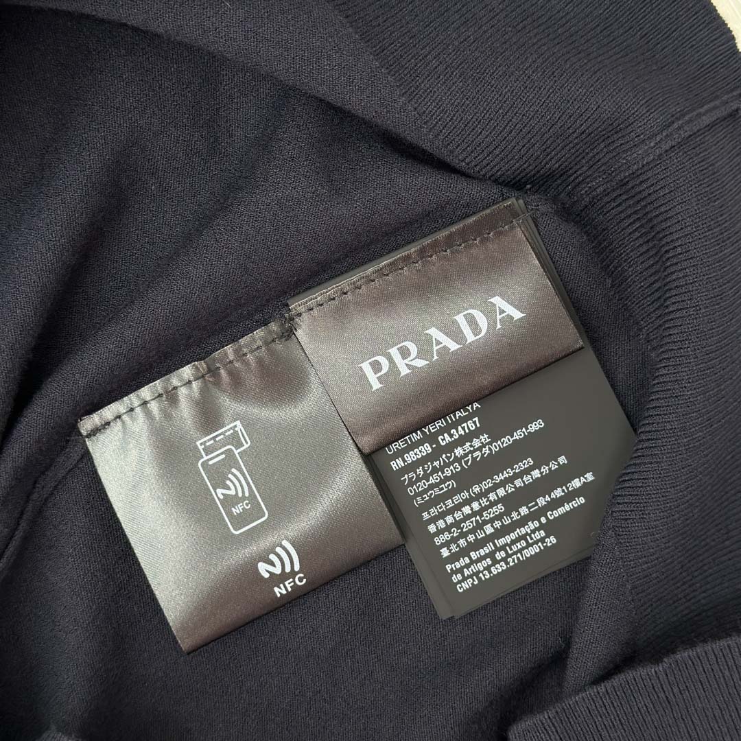 Prada Superfine Wool Polo Shirt - DopestKickz
