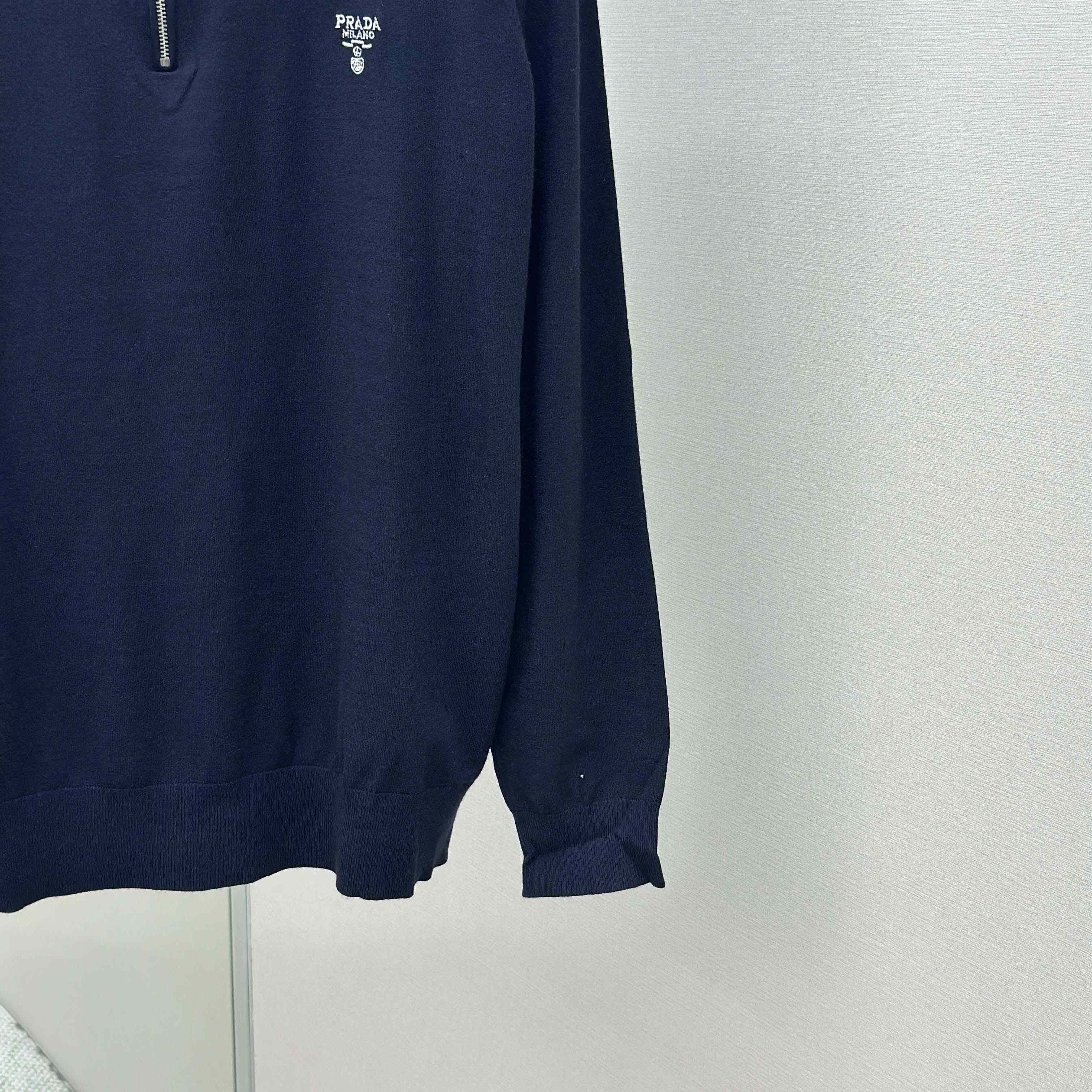 Prada Superfine Wool Polo Shirt - DopestKickz