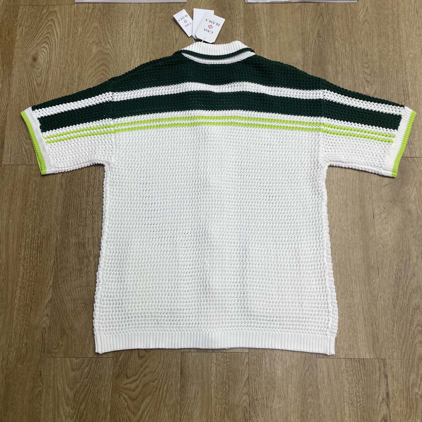 Casablanca Knit Polo Shirt    Z6009 - DopestKickz