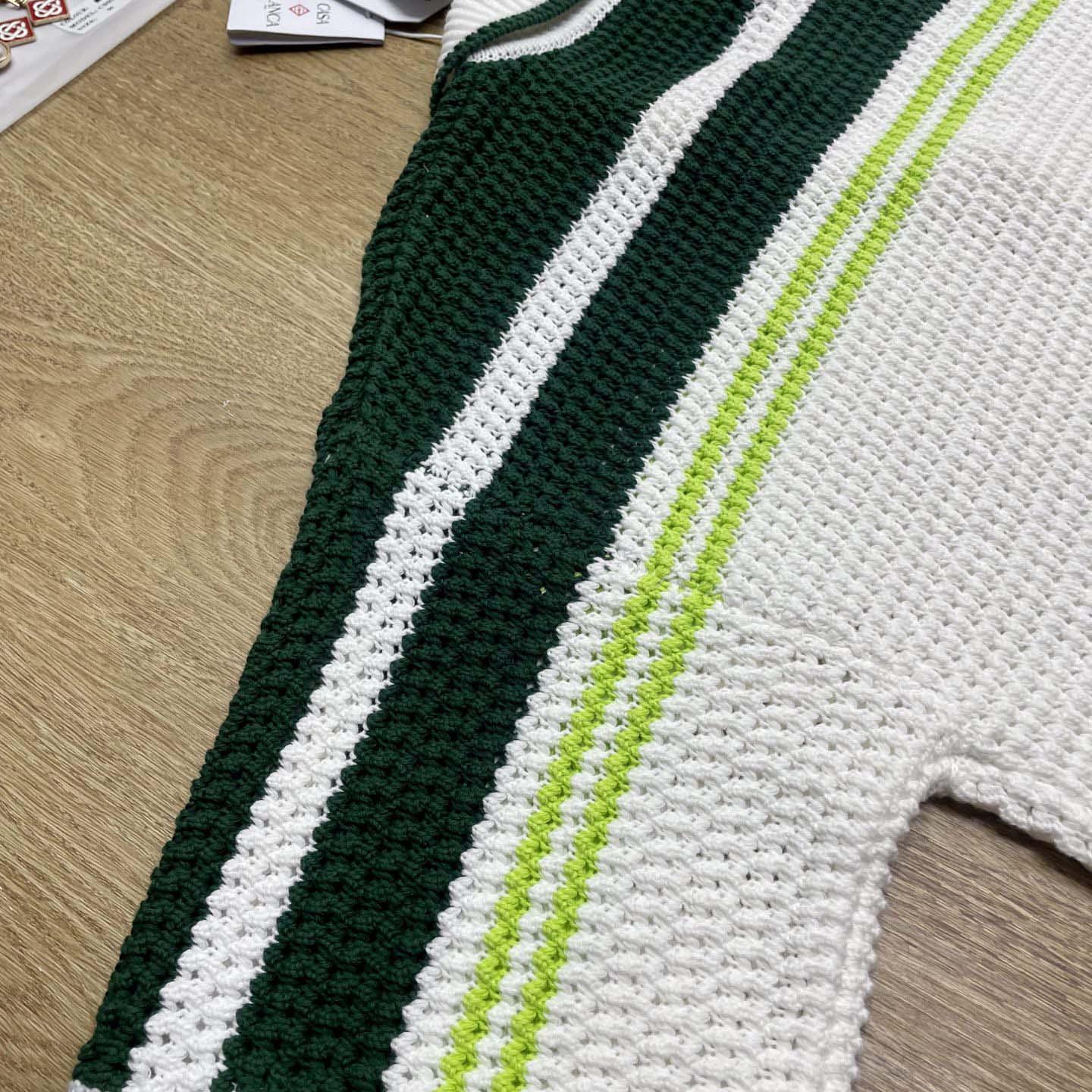 Casablanca Knit Polo Shirt    Z6009 - DopestKickz