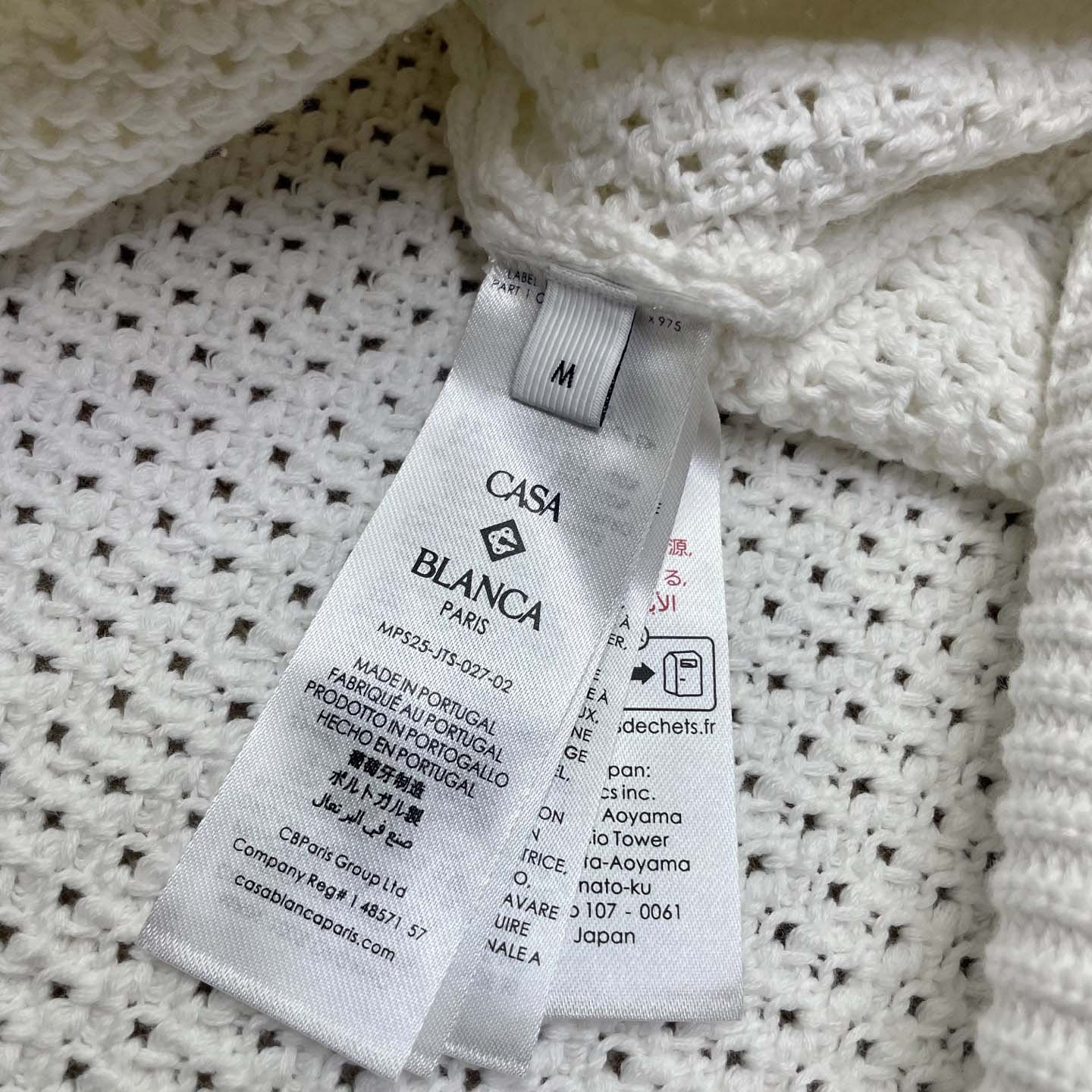 Casablanca Knit Polo Shirt    Z6009 - DopestKickz