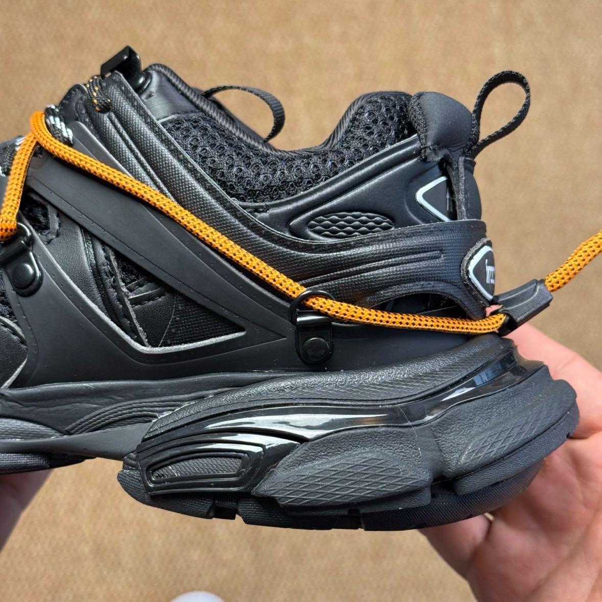 Balenciaga Track Trail Laces Sneaker In Black - DopestKickz