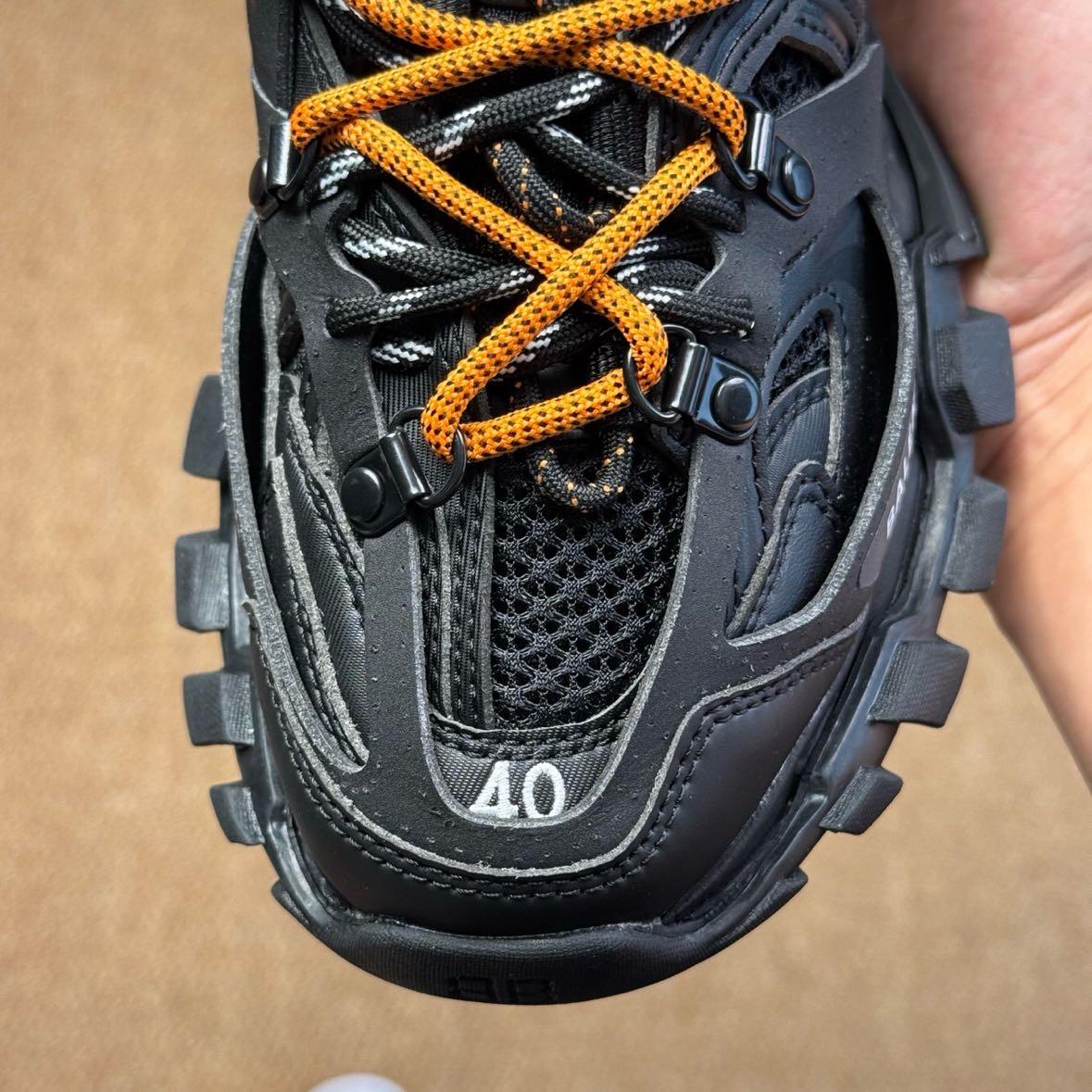 Balenciaga Track Trail Laces Sneaker In Black - DopestKickz