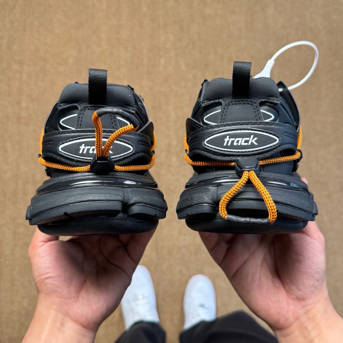 Balenciaga Track Trail Laces Sneaker In Black - DopestKickz