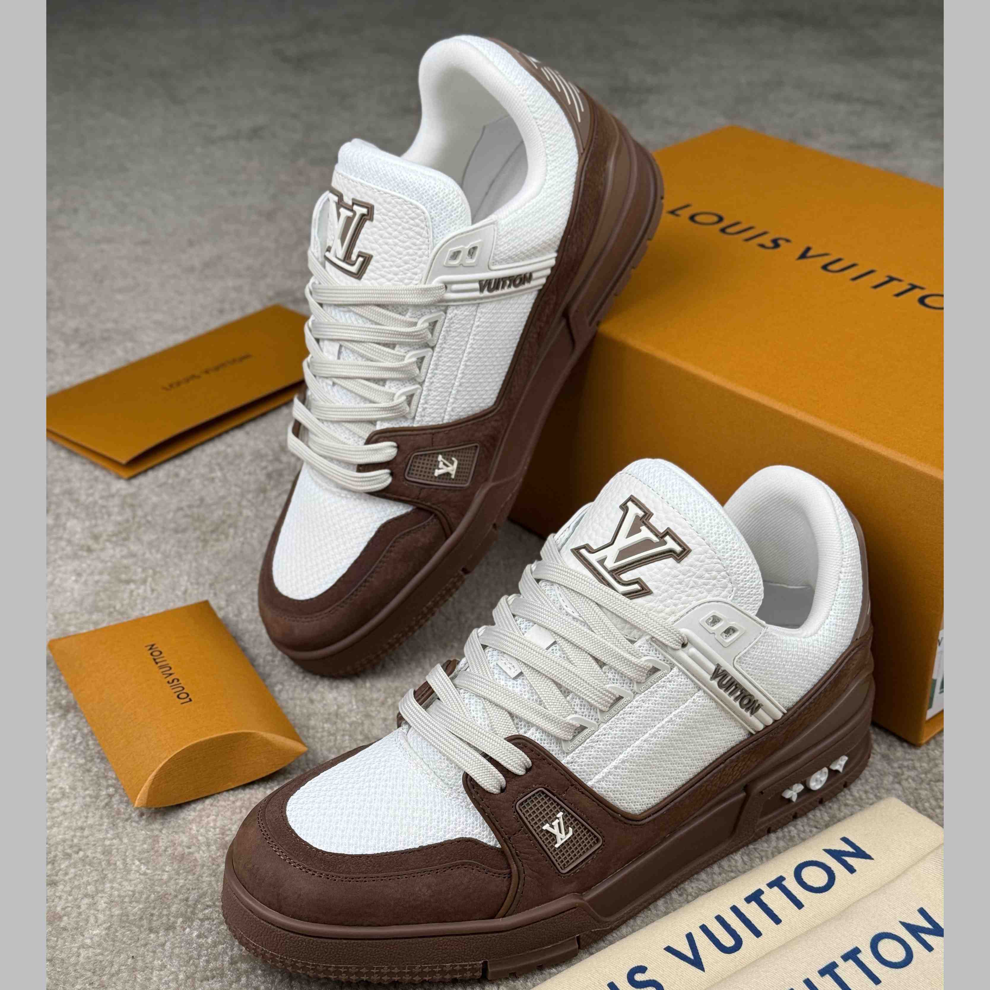 Louis Vuitton LV Trainer Sneaker   1AHTLL - DopestKickz