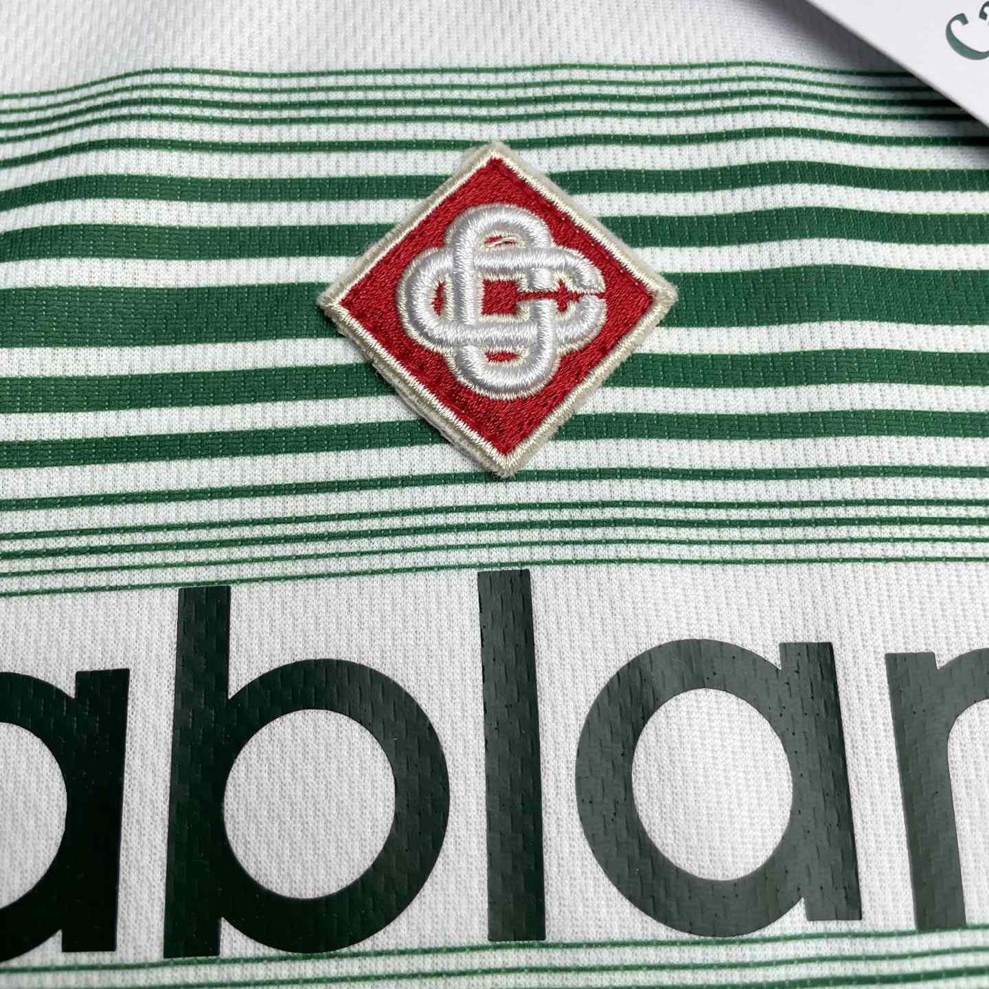 Casablanca Gradient Stripe Panelled T-shirt   C1010 - DopestKickz