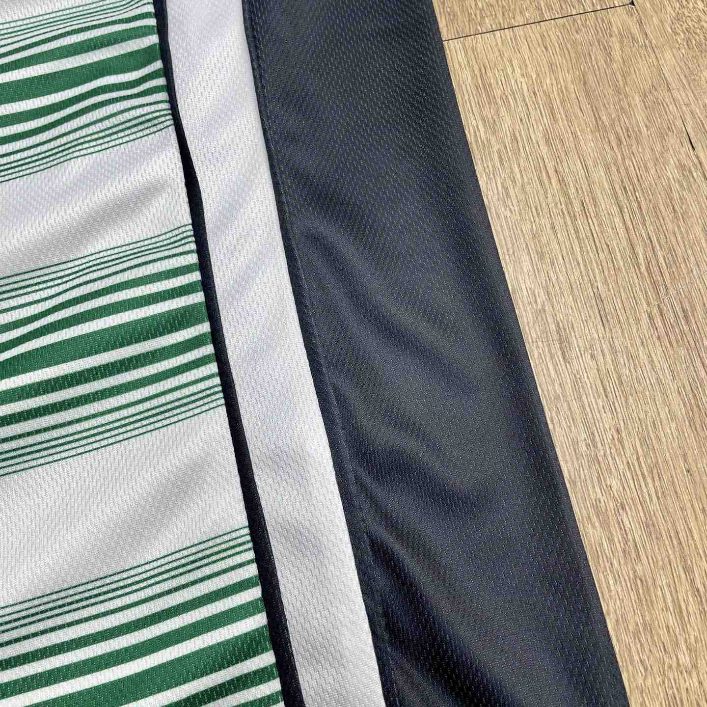 Casablanca Gradient Stripe Panelled T-shirt   C1010 - DopestKickz