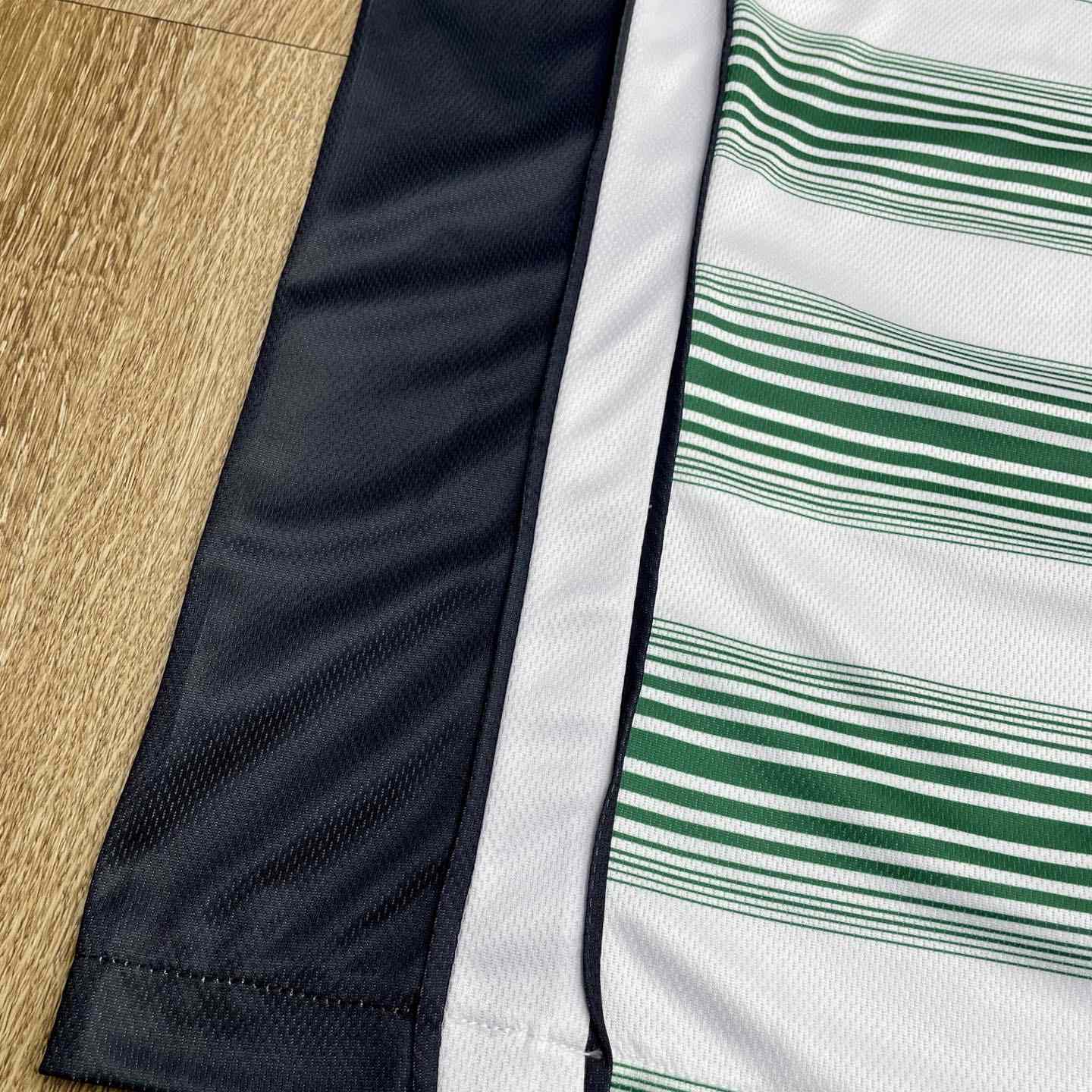 Casablanca Gradient Stripe Panelled T-shirt   C1010 - DopestKickz