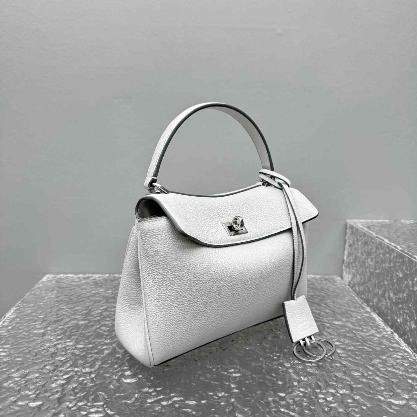 Balenciaga Rodeo Handbag Mini In White - DopestKickz