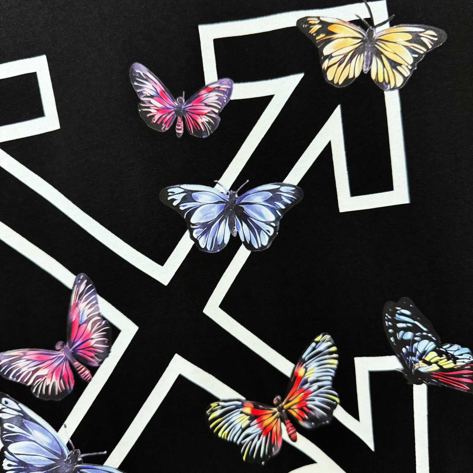 Off-White Arrow Butterfly Top Black - DopestKickz
