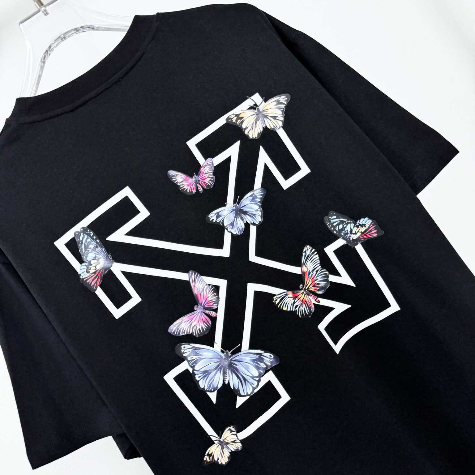 Off-White Arrow Butterfly Top Black - DopestKickz