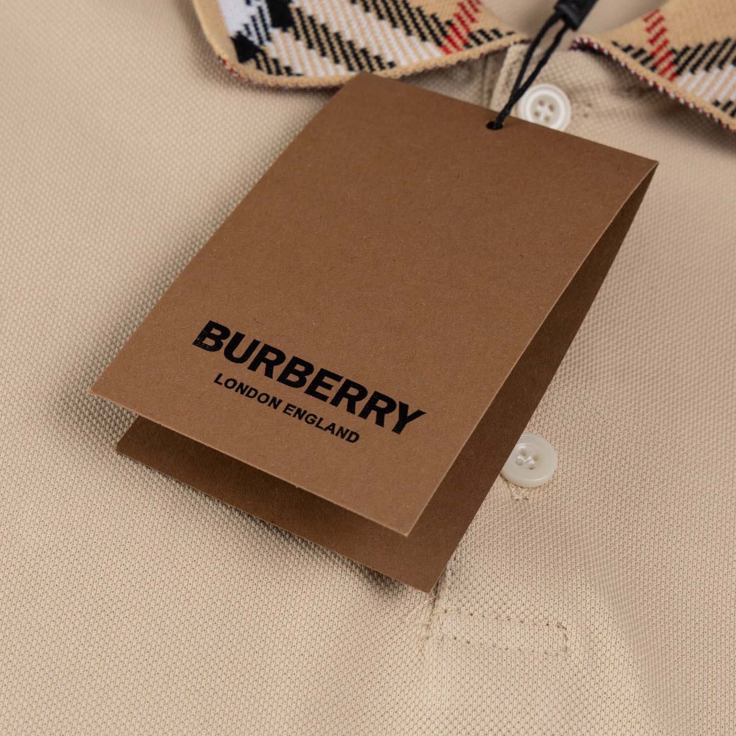 Burberry Check Polo Shirt - DopestKickz
