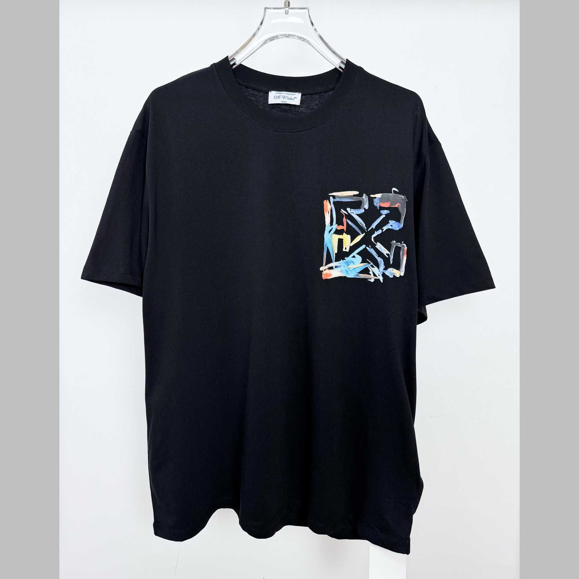 Off-White Watercolor Arrow T-Shirt - DopestKickz