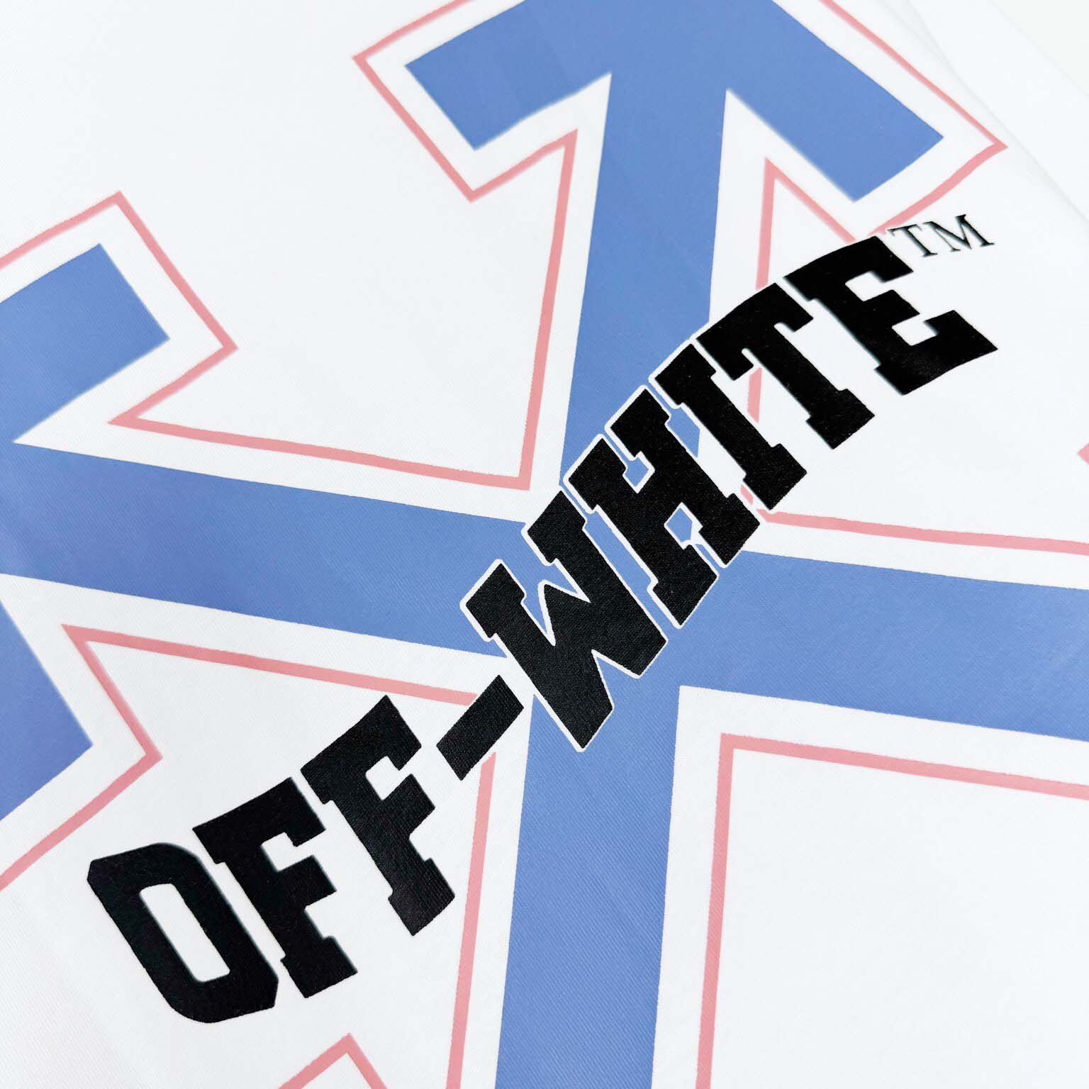 Off White Varsity Arrow T-Shirt - DopestKickz