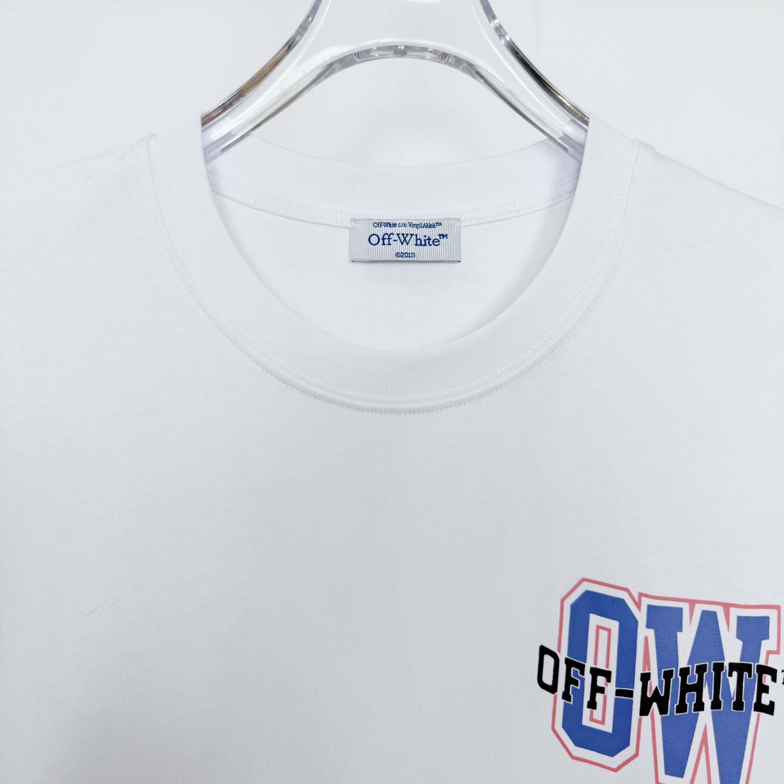 Off White Varsity Arrow T-Shirt - DopestKickz