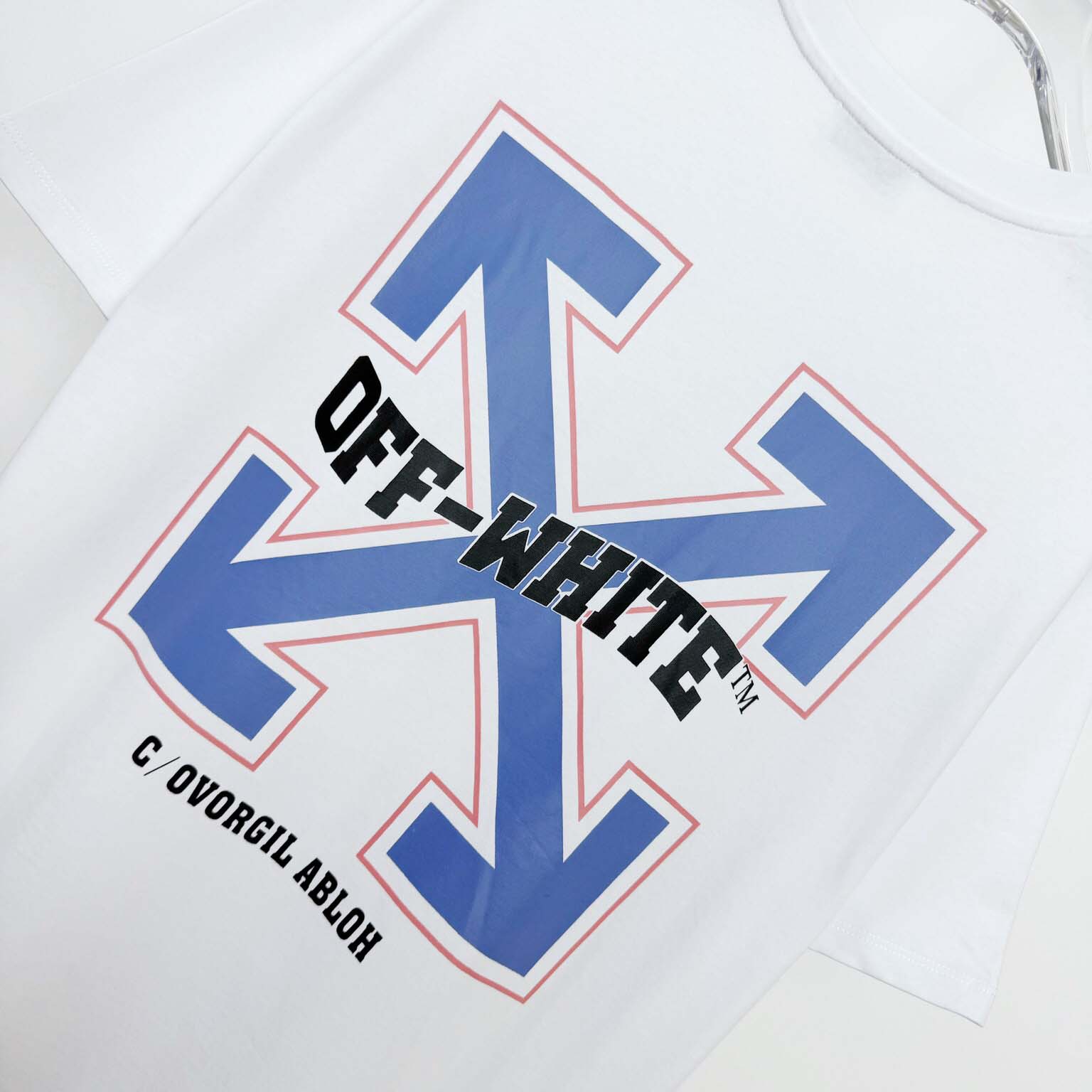 Off White Varsity Arrow T-Shirt - DopestKickz