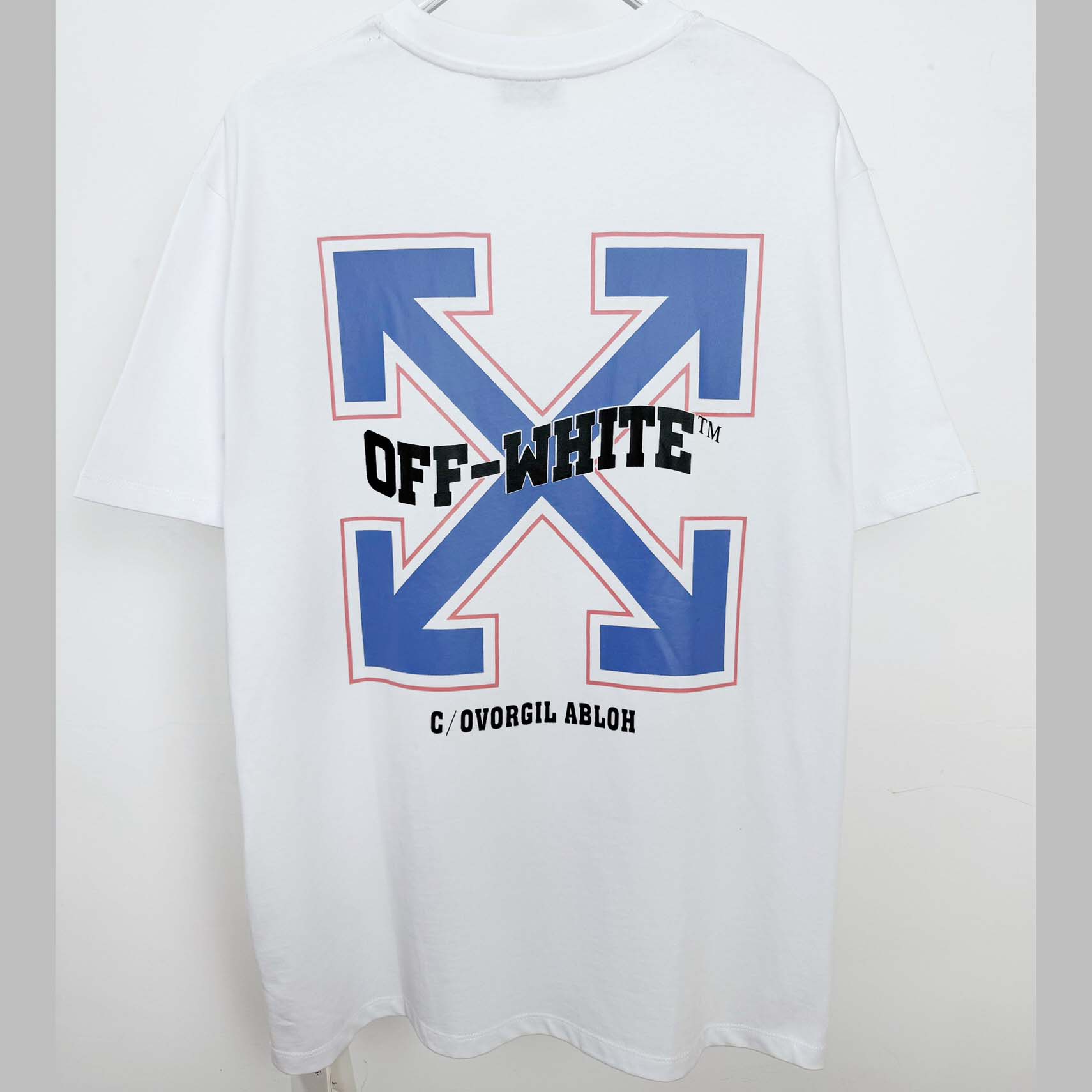 Off White Varsity Arrow T-Shirt - DopestKickz