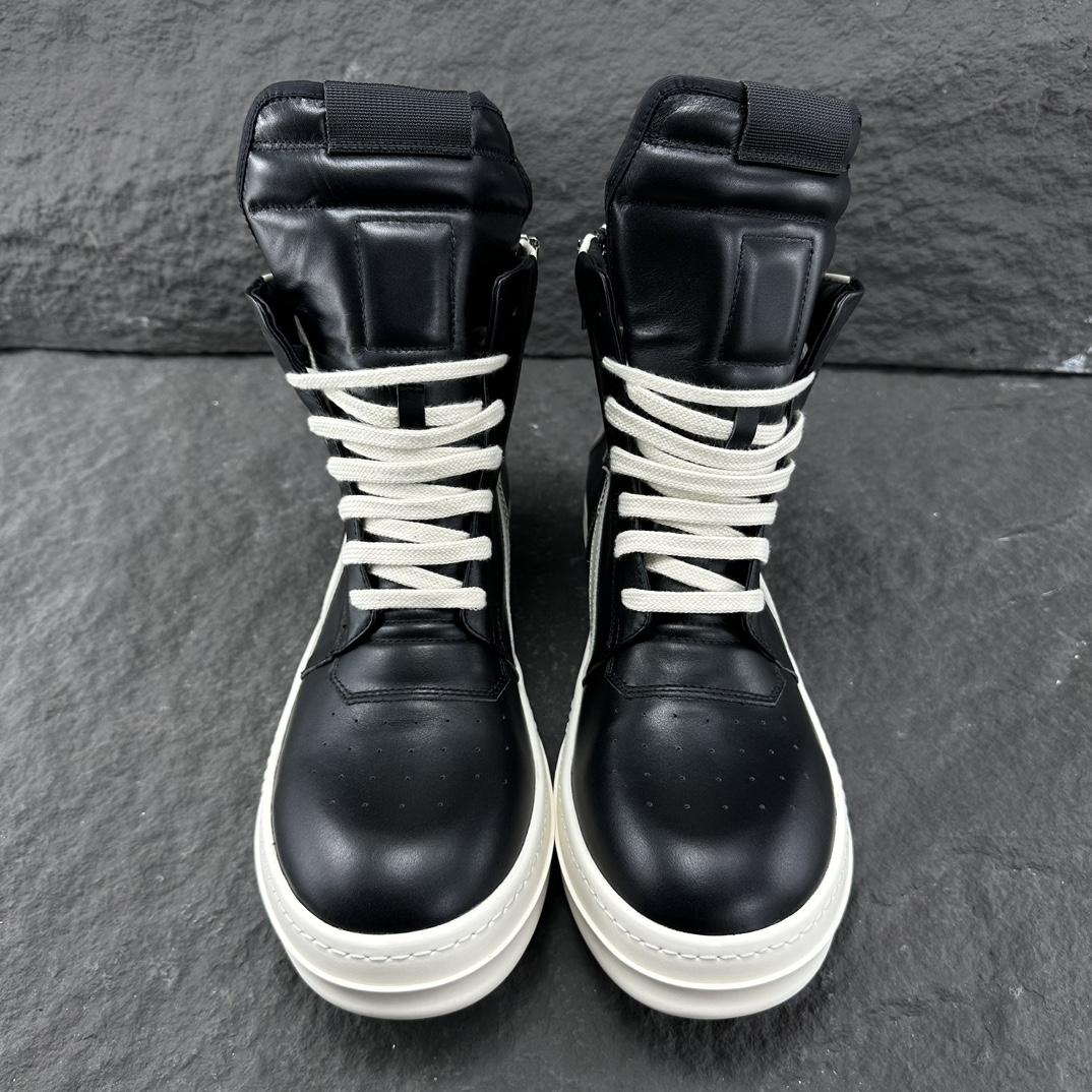 Rick Owens Geobasket High Top Sneakers - DopestKickz