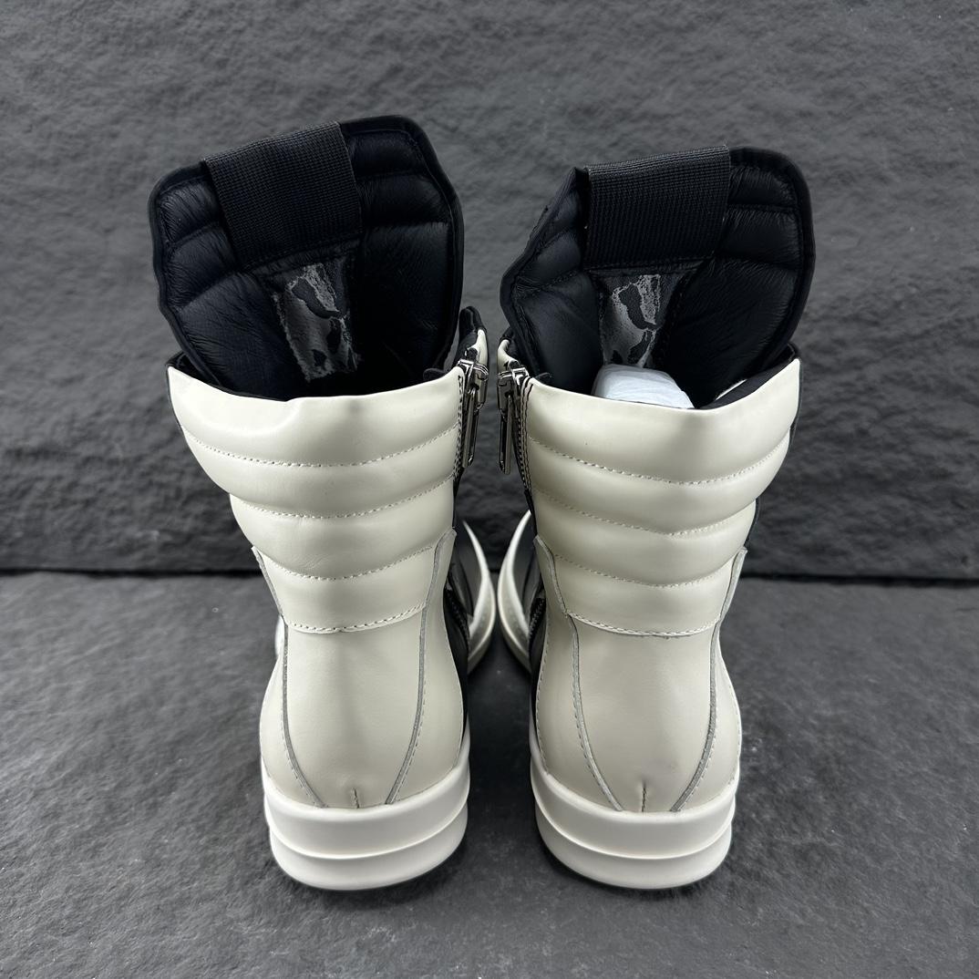 Rick Owens Geobasket High Top Sneakers - DopestKickz