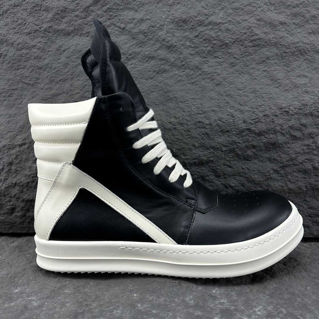 Rick Owens Geobasket High Top Sneakers - DopestKickz