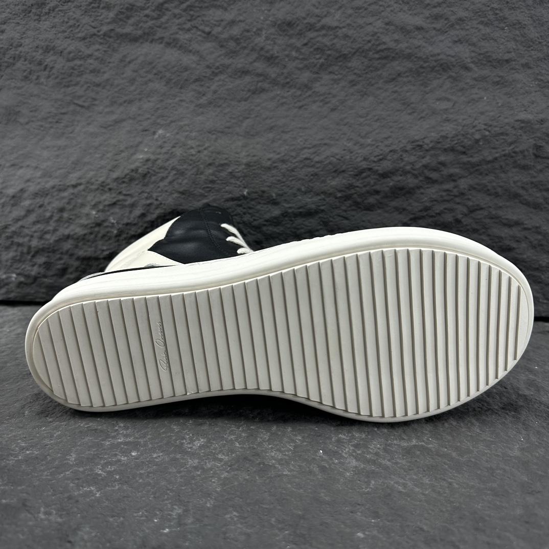 Rick Owens Geobasket High Top Sneakers - DopestKickz