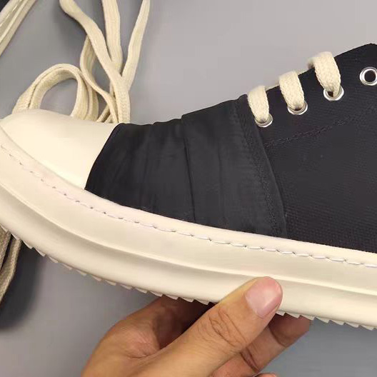 Rick Owens DRKSHDW Canvas Sneakers - DopestKickz
