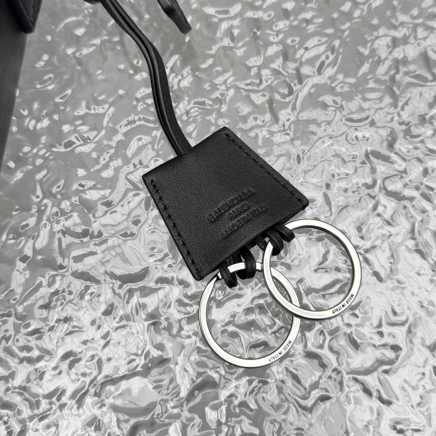 Balenciaga Bel Air Zipped Messenger Bag Small In Black - DopestKickz