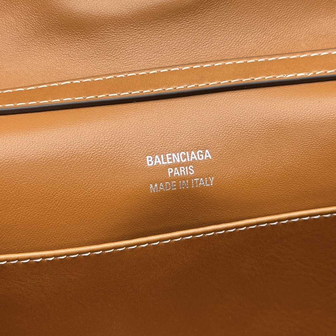 Balenciaga Rodeo Handbag Mini In Tan Cowboy - DopestKickz