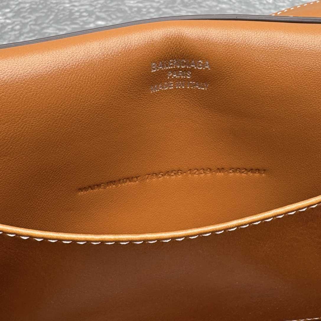 Balenciaga Rodeo Handbag Mini In Tan Cowboy - DopestKickz