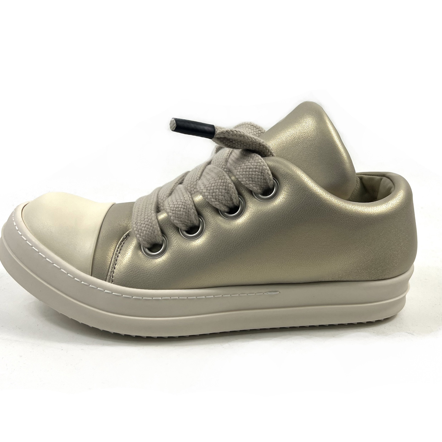 Rick Owens Jumbolaced Padded Sneakers - DopestKickz