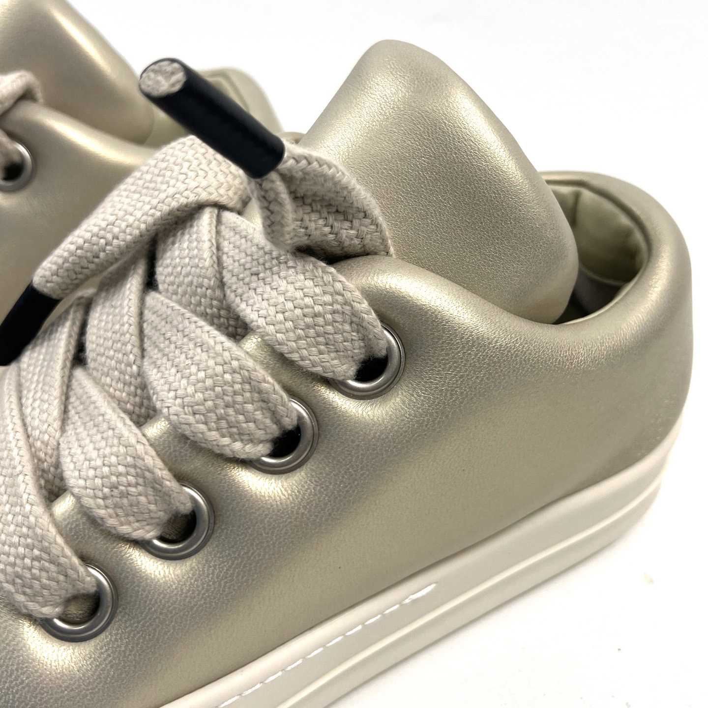 Rick Owens Jumbolaced Padded Sneakers - DopestKickz