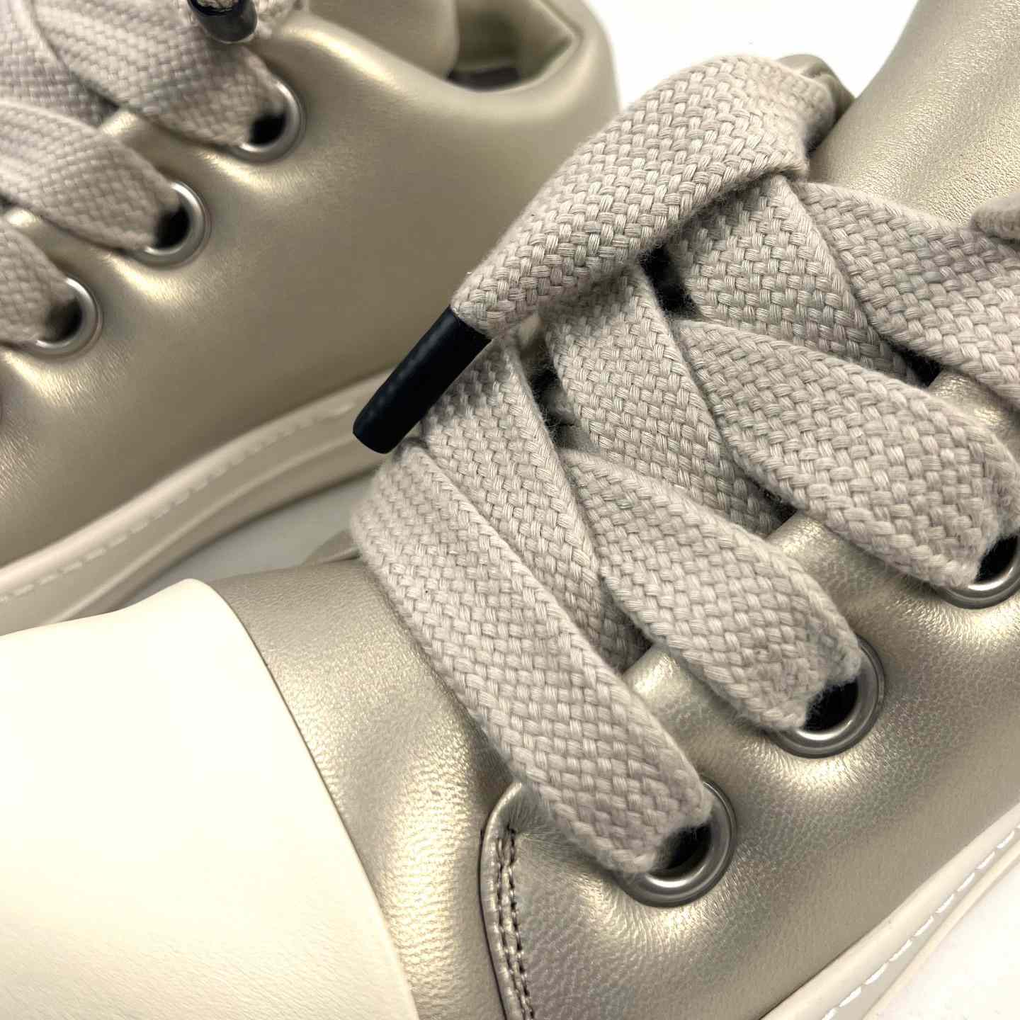 Rick Owens Jumbolaced Padded Sneakers - DopestKickz