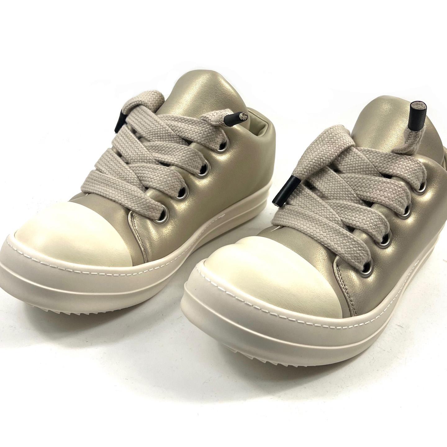 Rick Owens Jumbolaced Padded Sneakers - DopestKickz