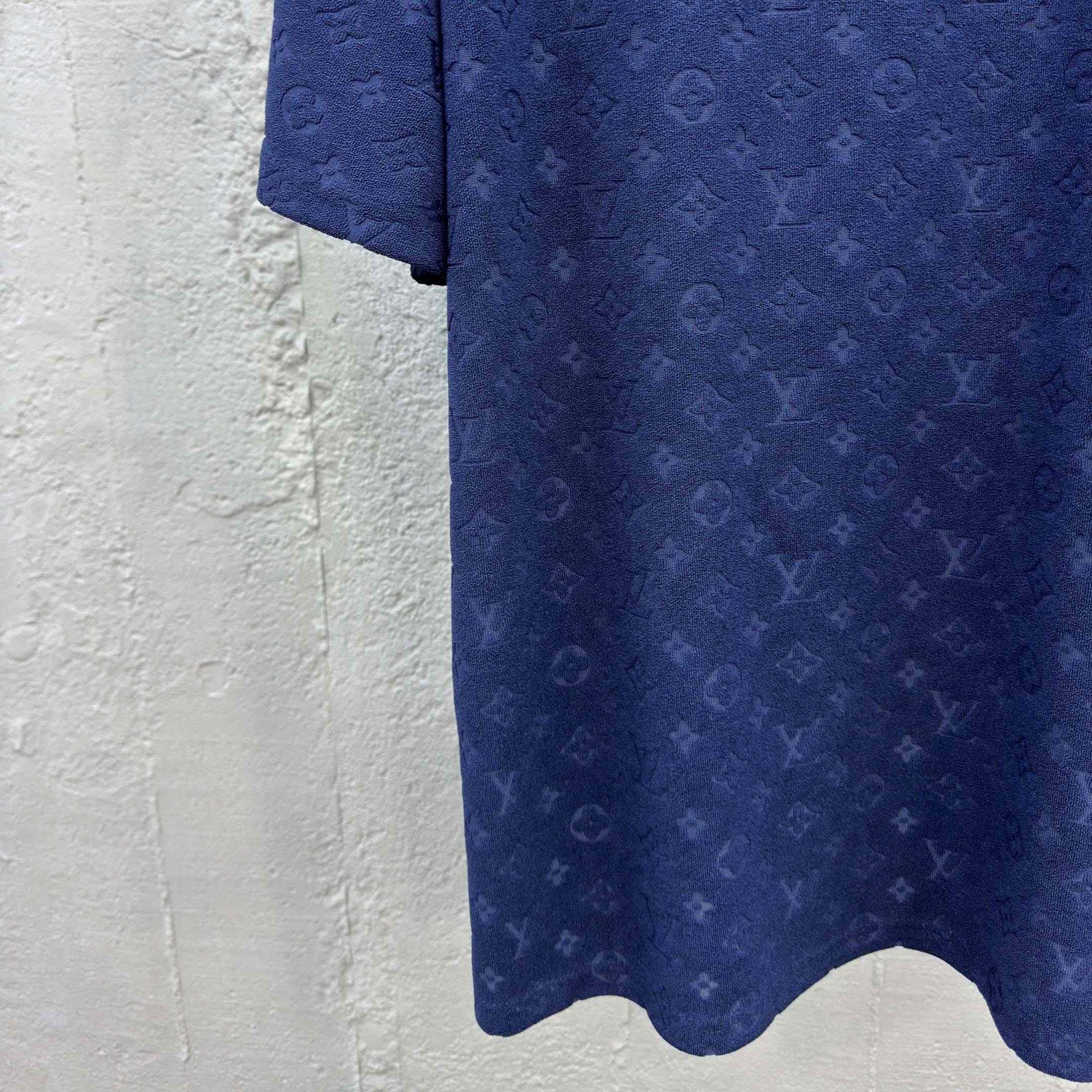 Louis Vuitton Monogram French Terry T-Shirt   1AHWBC - DopestKickz