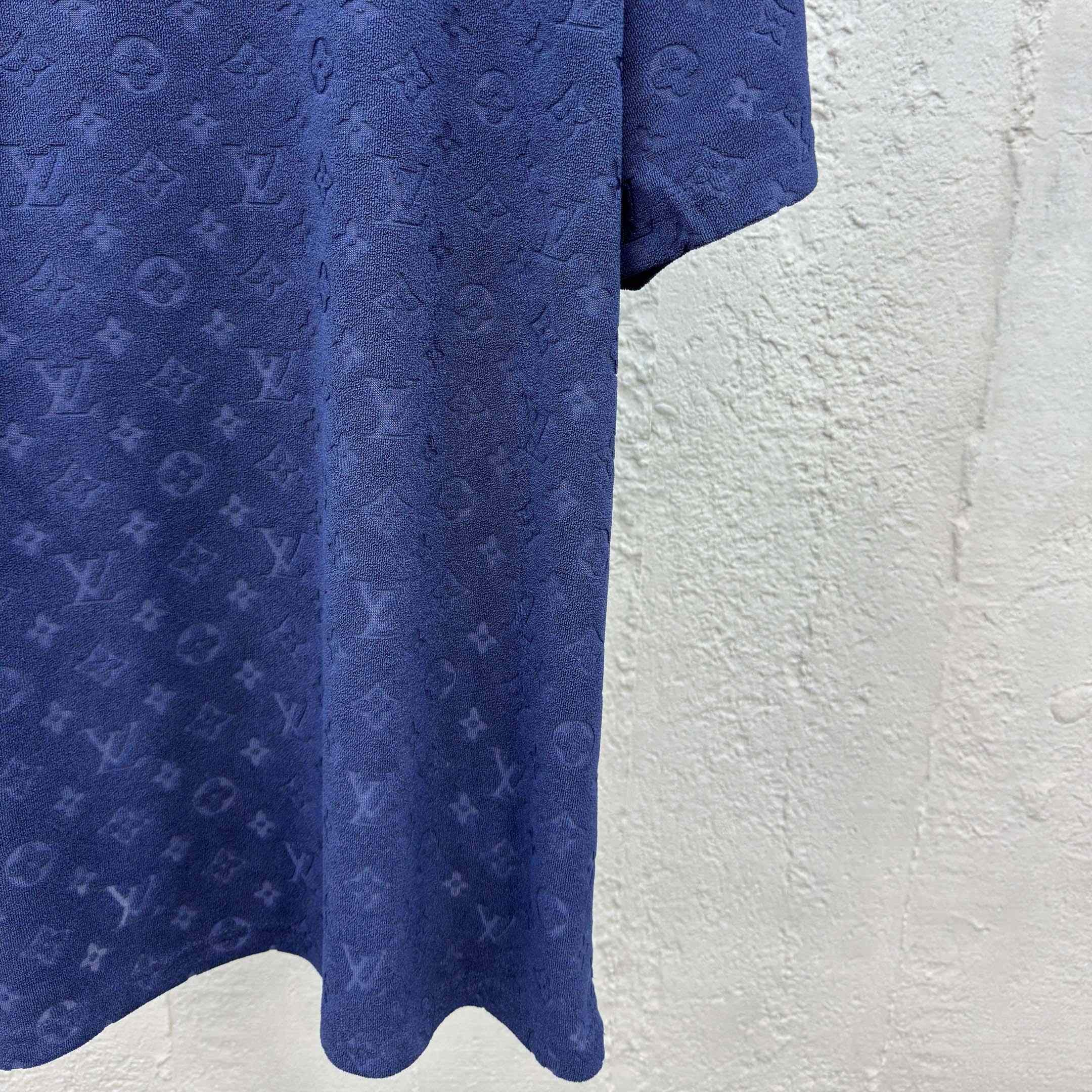 Louis Vuitton Monogram French Terry T-Shirt   1AHWBC - DopestKickz