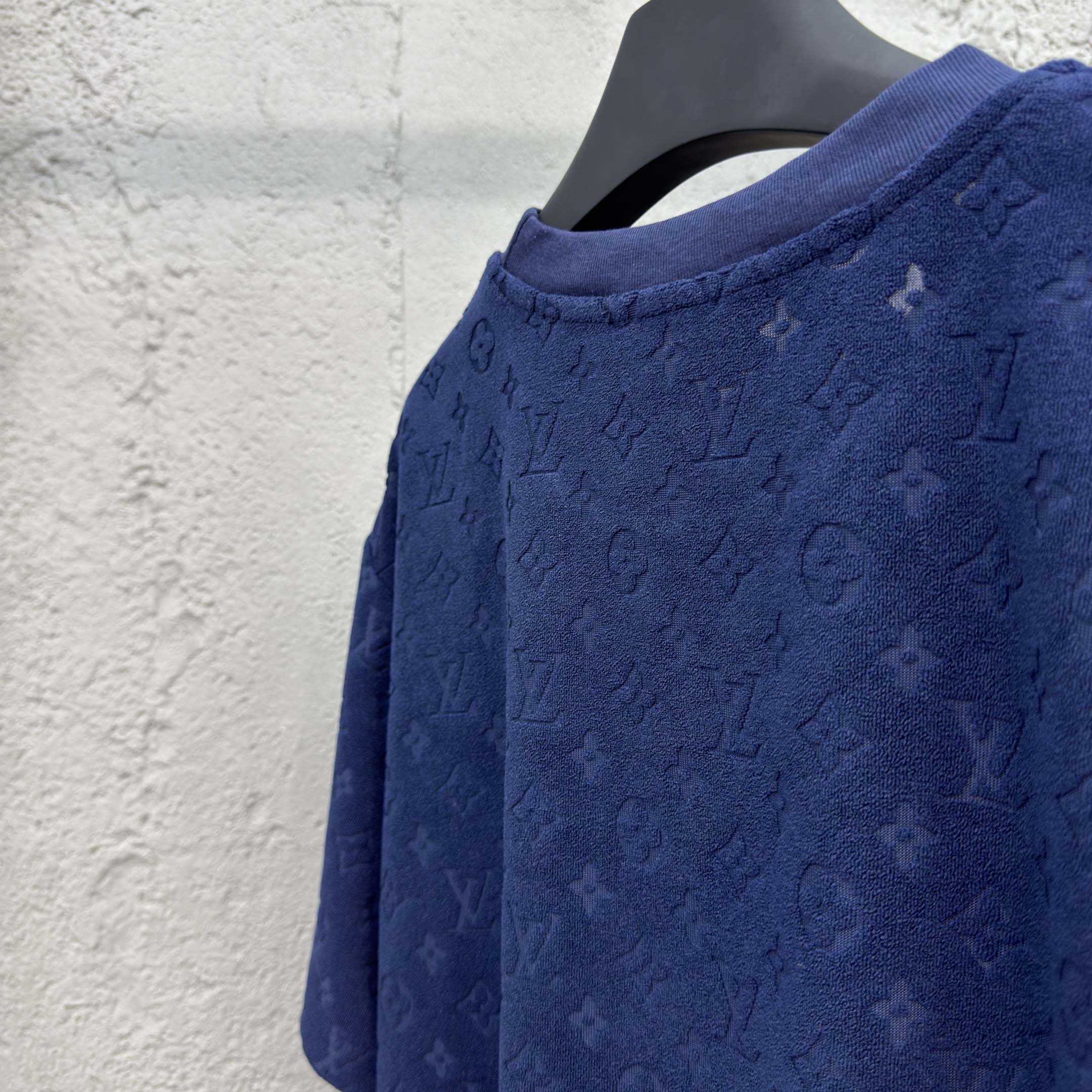 Louis Vuitton Monogram French Terry T-Shirt   1AHWBC - DopestKickz