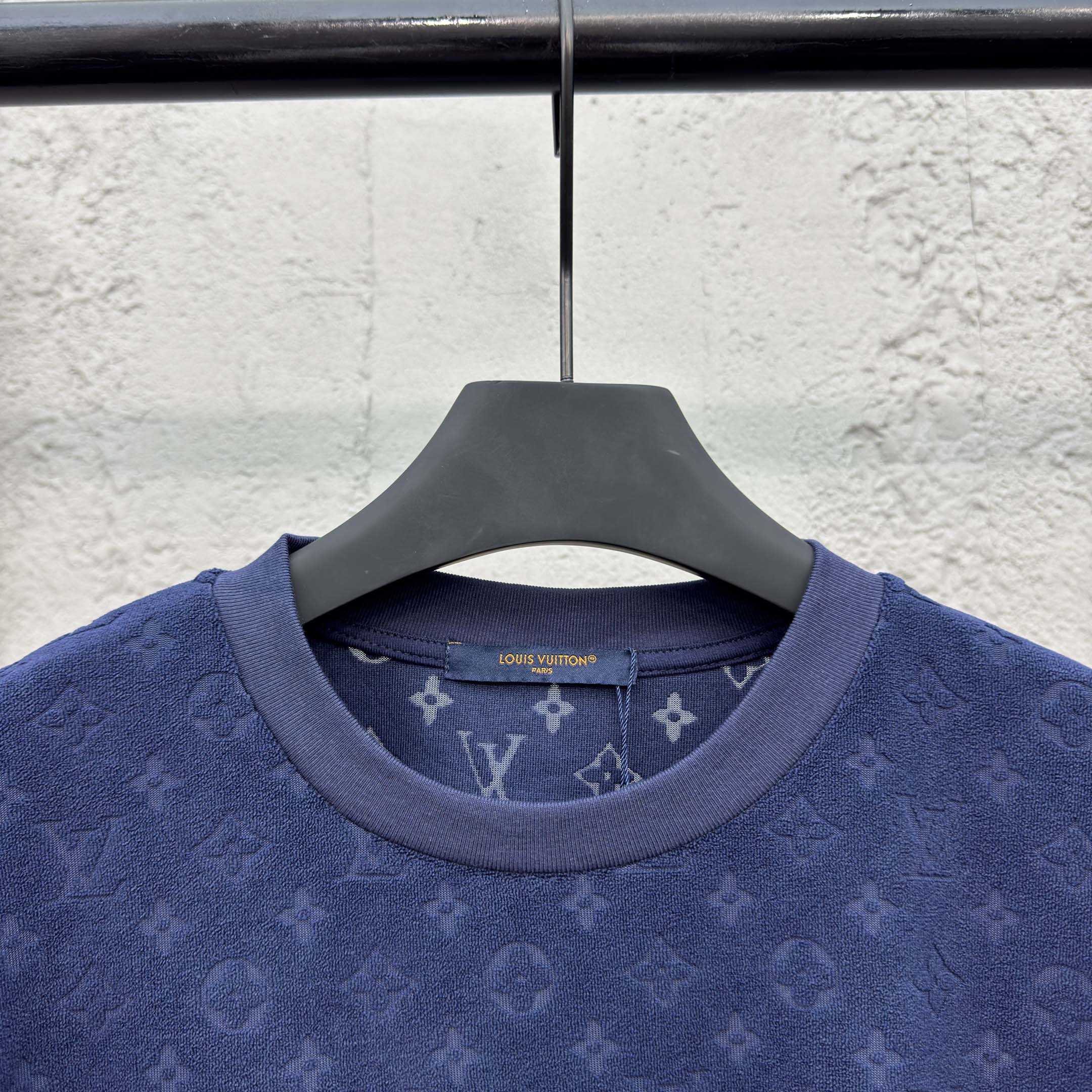 Louis Vuitton Monogram French Terry T-Shirt   1AHWBC - DopestKickz